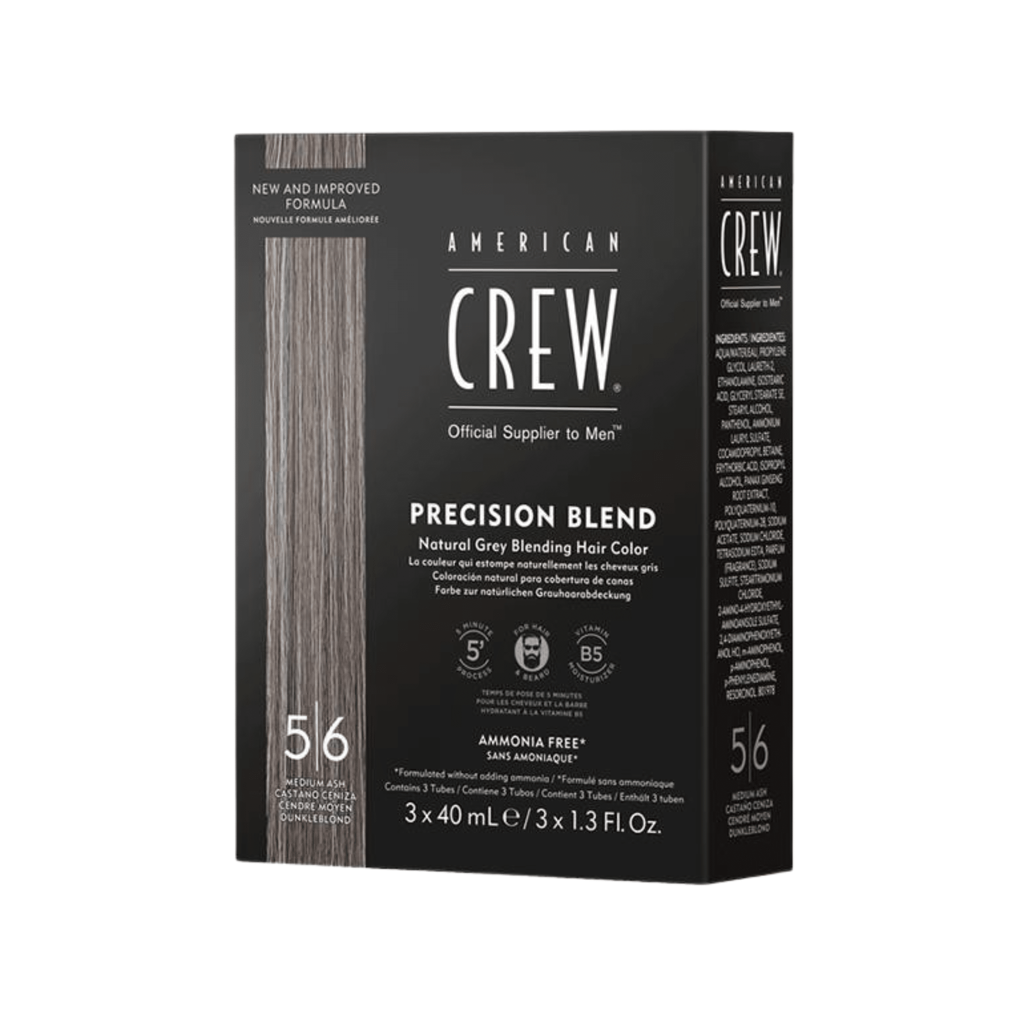 American Crew. Tube De Teinture Demi - Permanente Precision Blend - 3 x 40 ml - Concept C. Shop