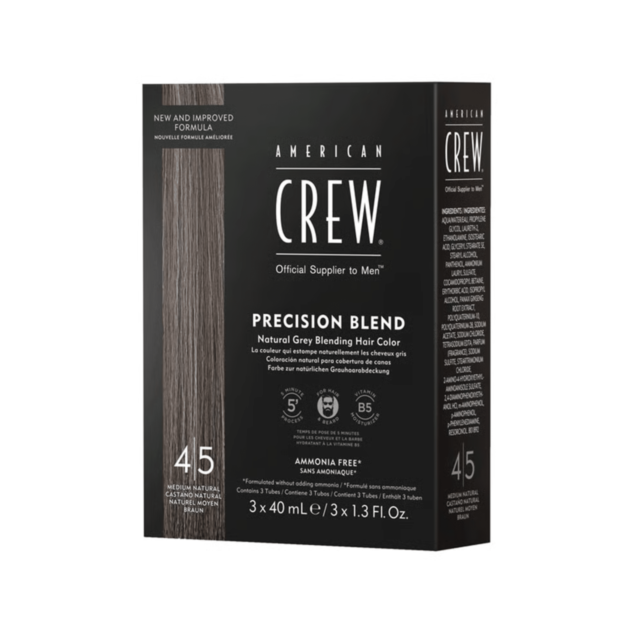 American Crew. Tube De Teinture Demi - Permanente Precision Blend - 3 x 40 ml - Concept C. Shop