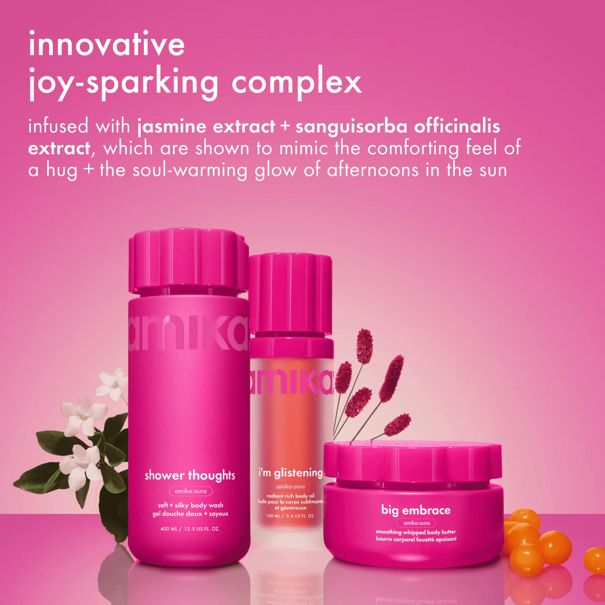 Amika. Beurre Corporel Fouetté Apaisant Big Embrace - 250 ml - Concept C. Shop