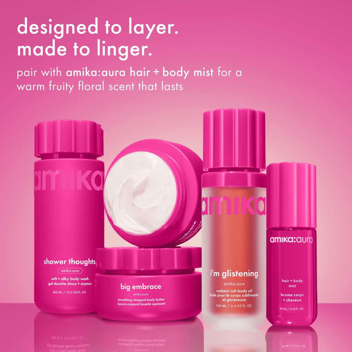 Amika. Beurre Corporel Fouetté Apaisant Big Embrace - 250 ml - Concept C. Shop