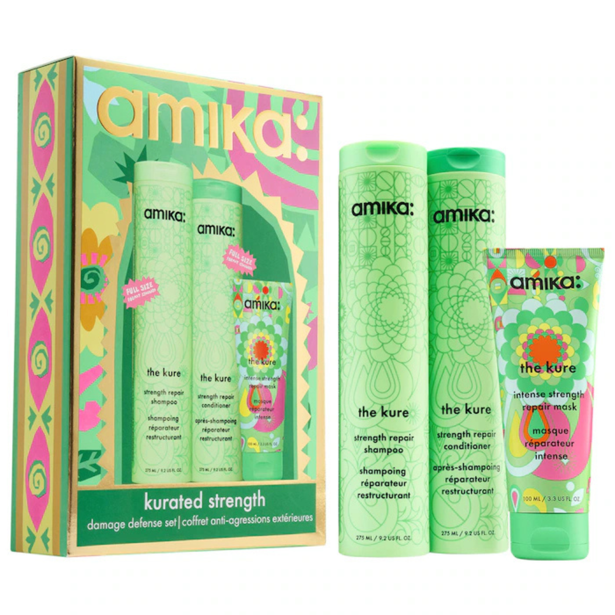 Amika. Coffret Des Fêtes - Kurated Strength The Kure - Concept C. Shop