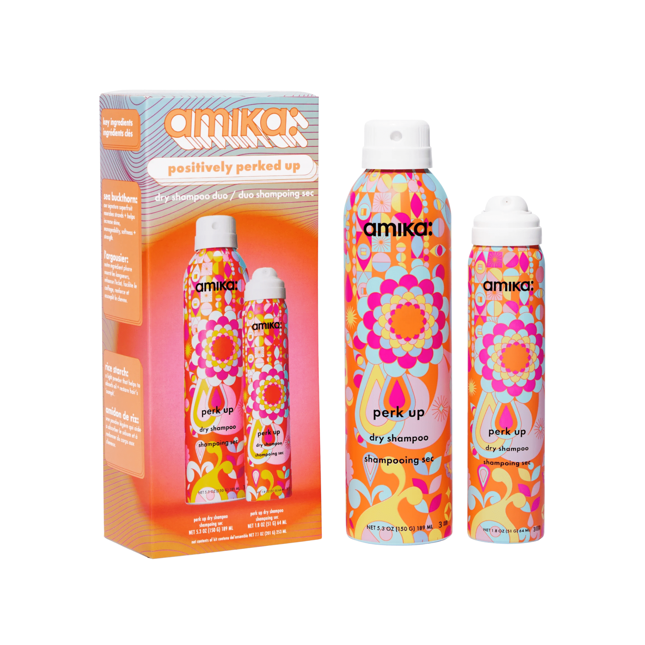 Amika. Coffret Des Fêtes Positively Perked Up - Duo Perk Up - Concept C. Shop