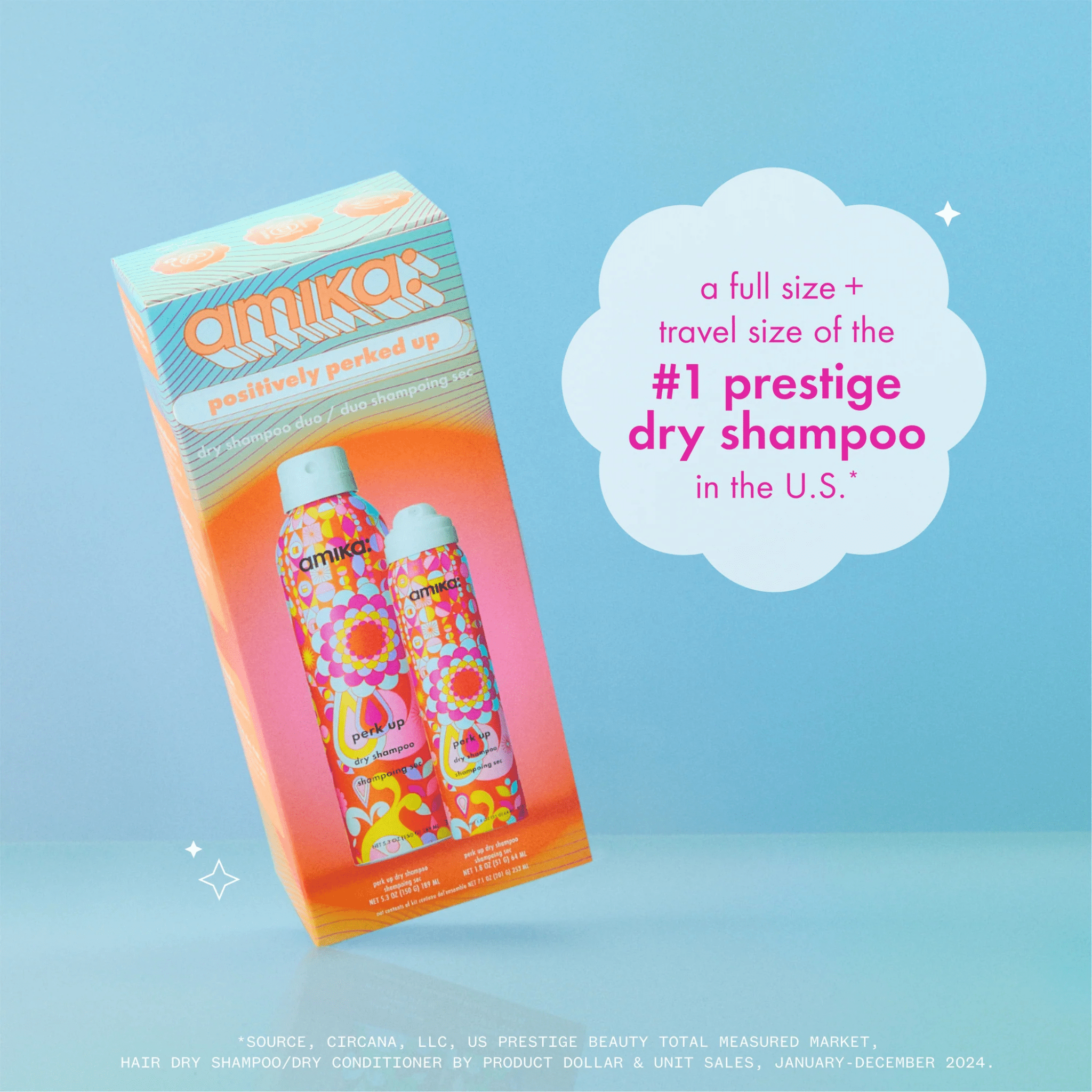 Amika. Coffret Des Fêtes Positively Perked Up - Duo Perk Up - Concept C. Shop
