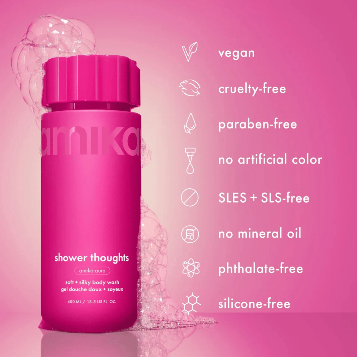 Amika. Gel Douche Shower Thoughts - 400 ml - Concept C. Shop