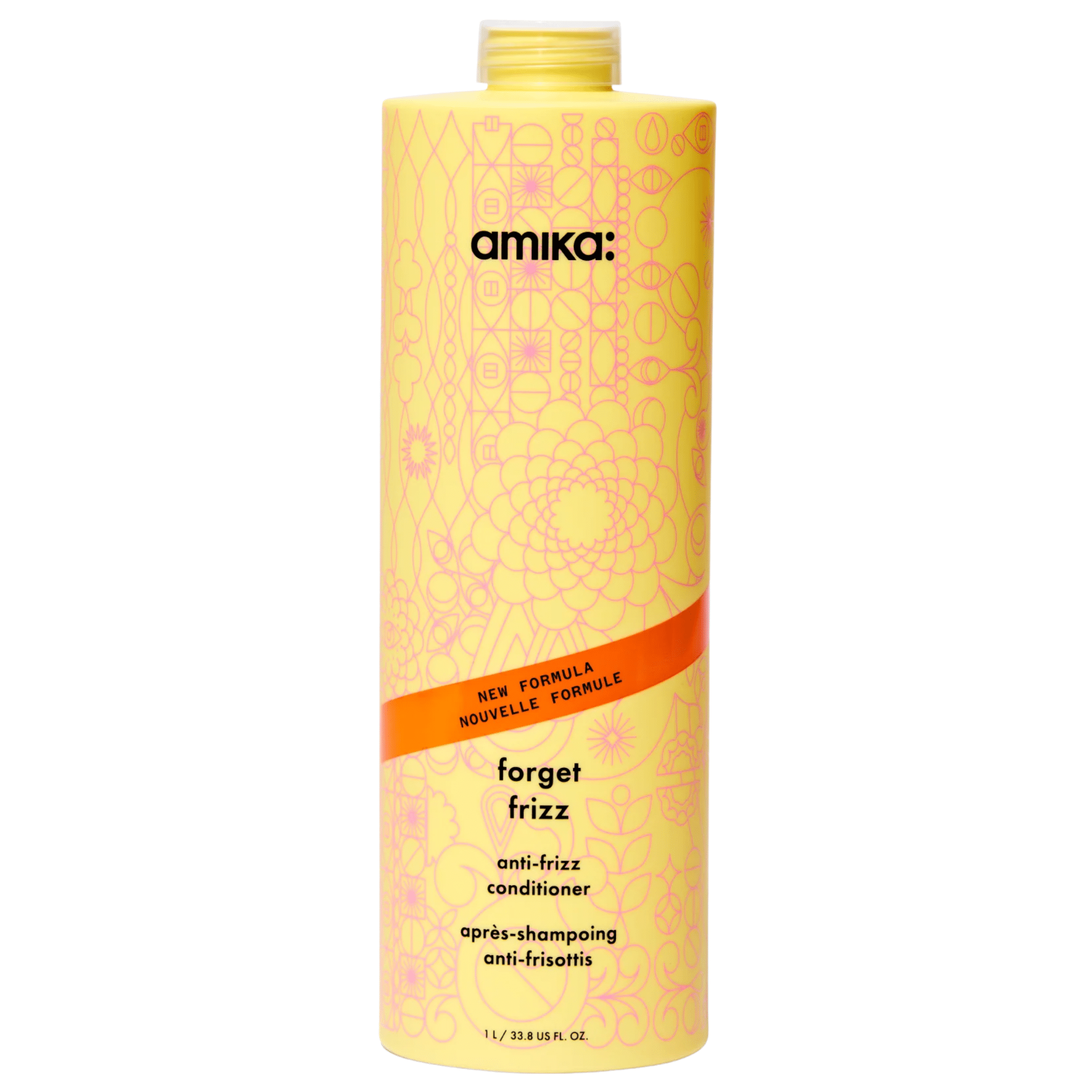 Amika. Revitalisant Anti - Frisottis Forget Frizz - 1000 ml - Concept C. Shop