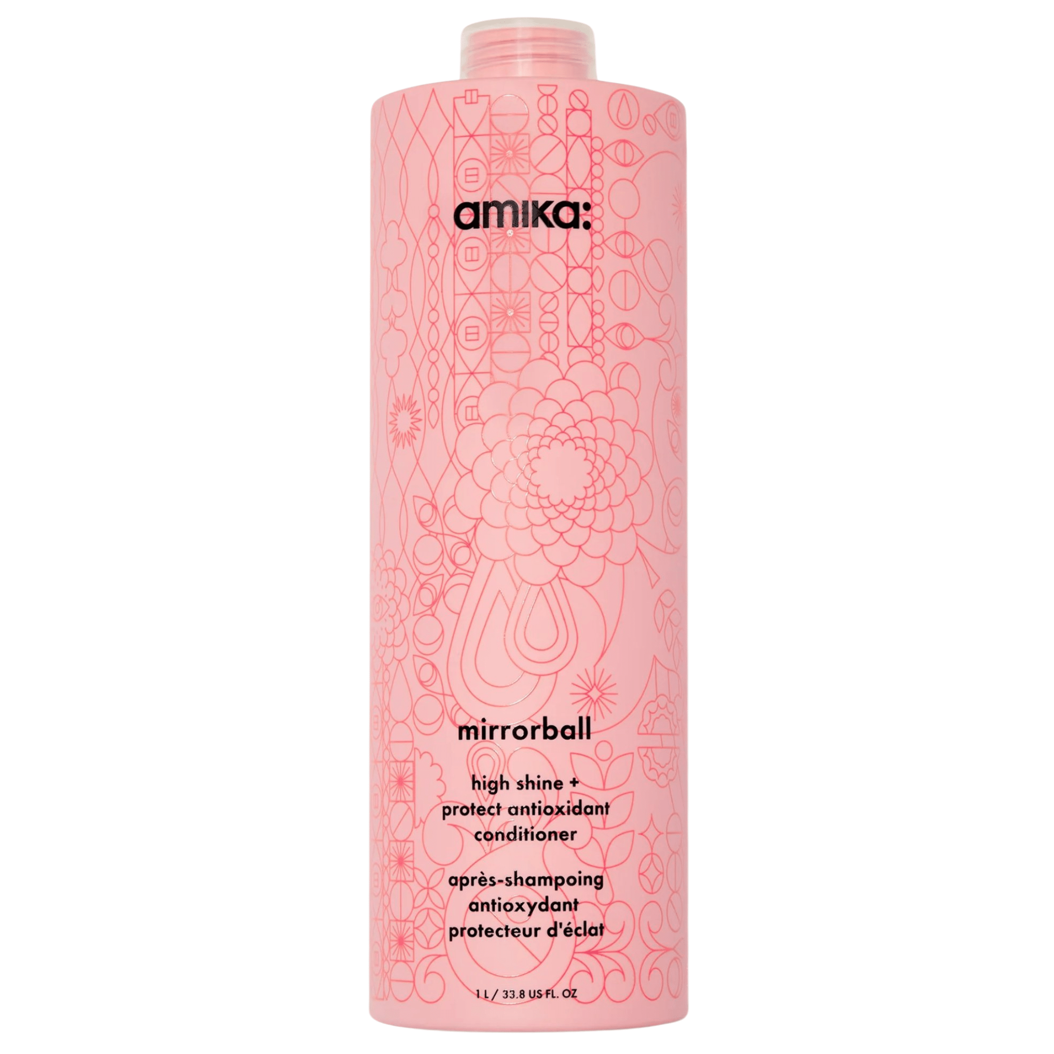 Amika. Revitalisant Antioxydant Protecteur d'Éclat Mirrorball - 1000 ml - Concept C. Shop