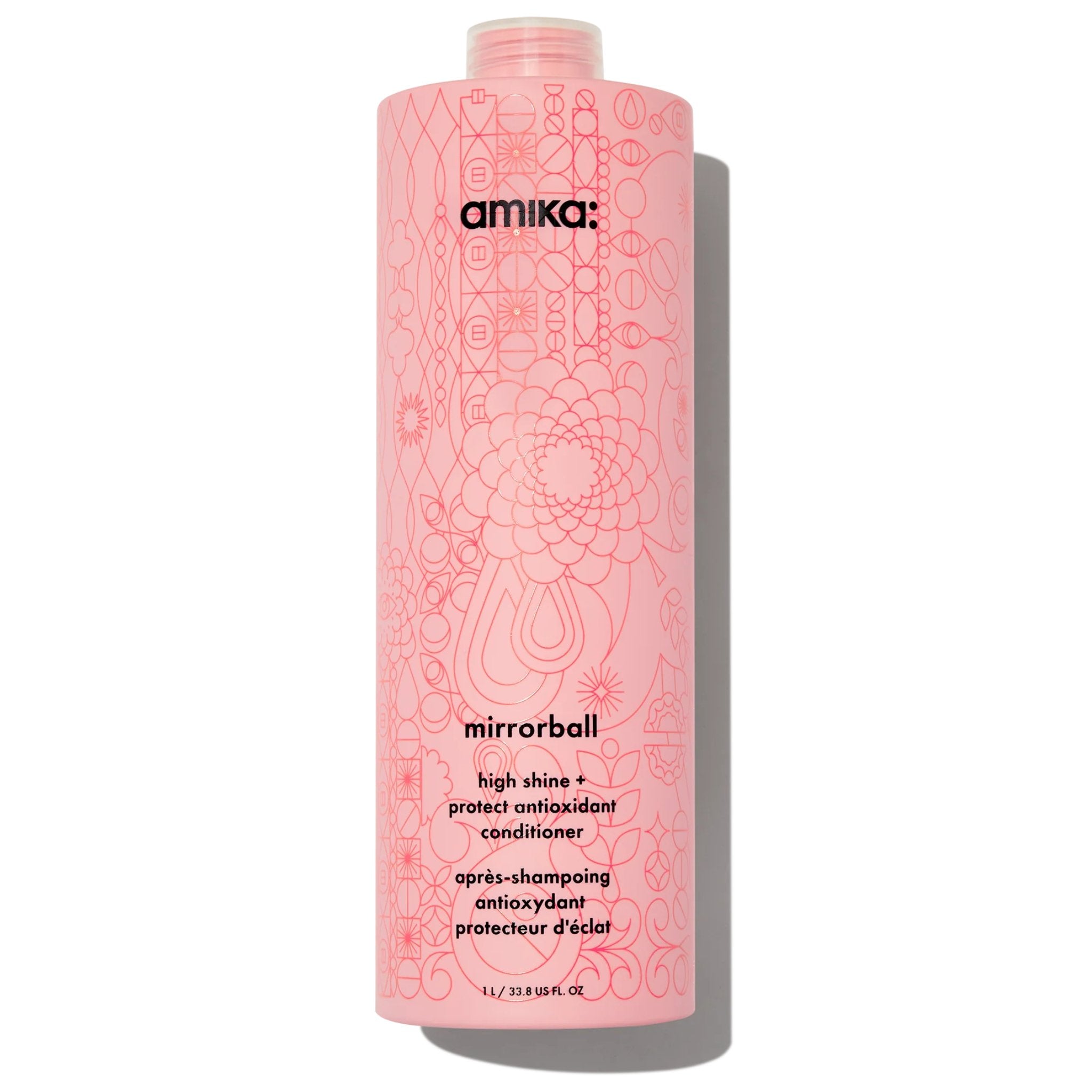 Amika. Revitalisant Antioxydant Protecteur d'Éclat Mirrorball - 1000 ml - Concept C. Shop