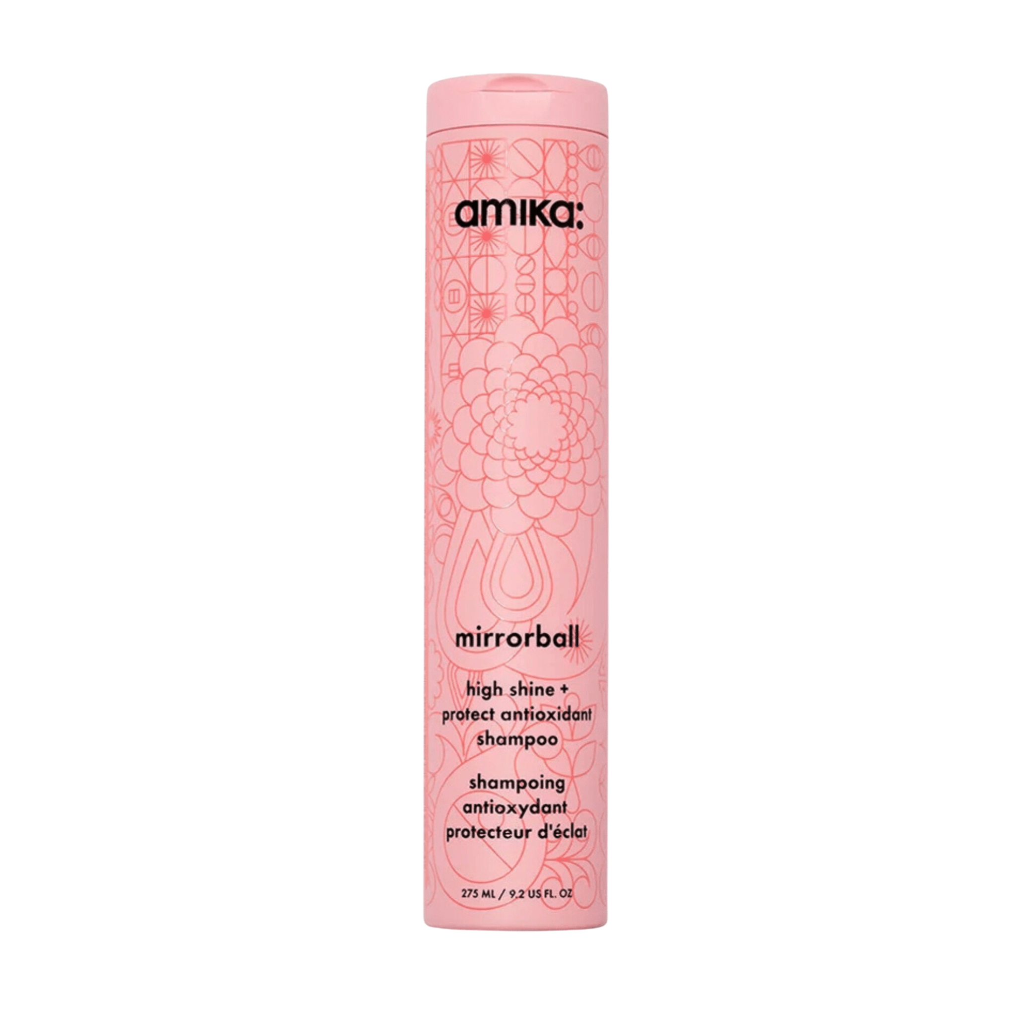 Amika. Shampoing Antioxydant Protecteur d'Éclat Mirrorball - 275 ml - Concept C. Shop