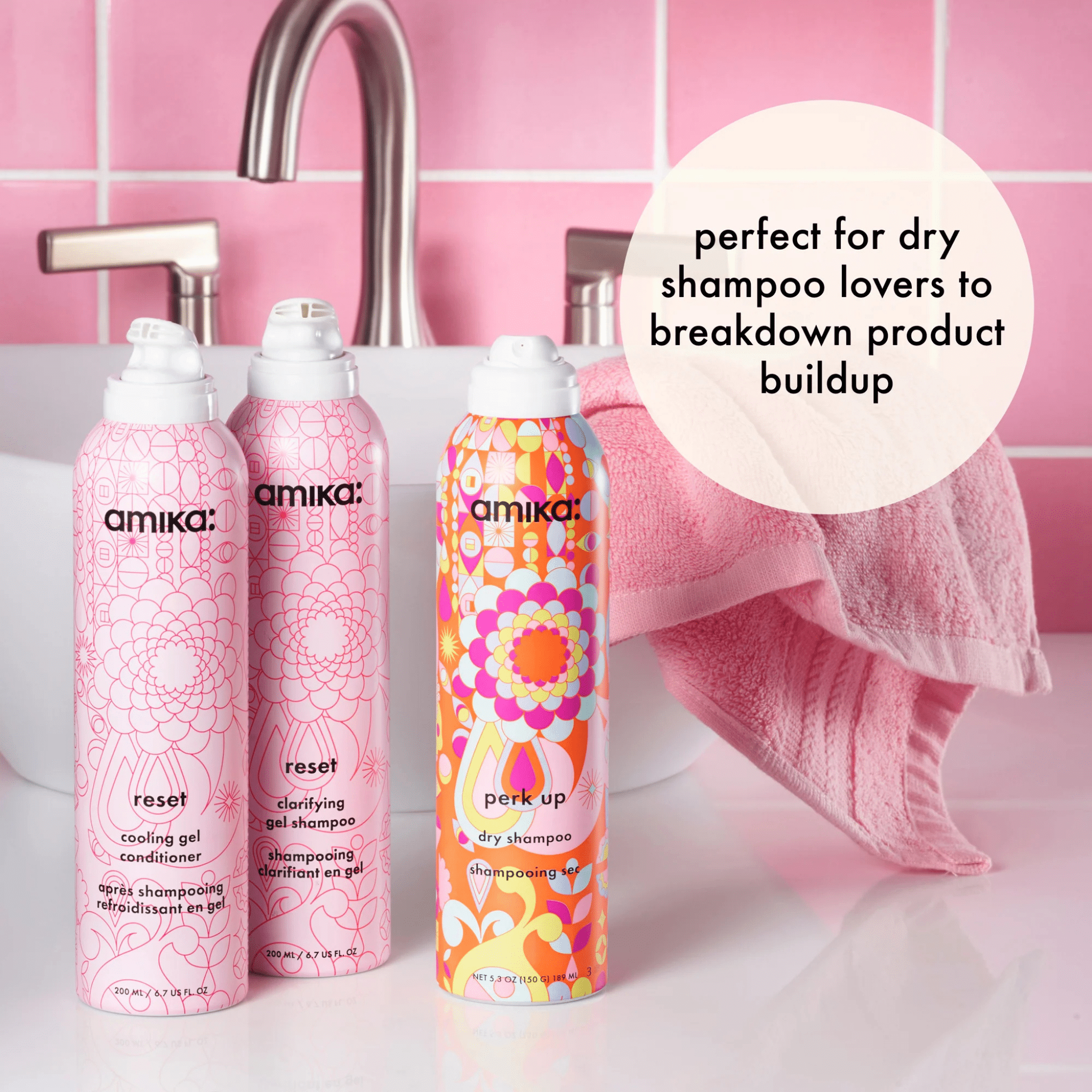 Amika. Shampoing Clarifiant en Gel Reset - 200 ml - Concept C. Shop