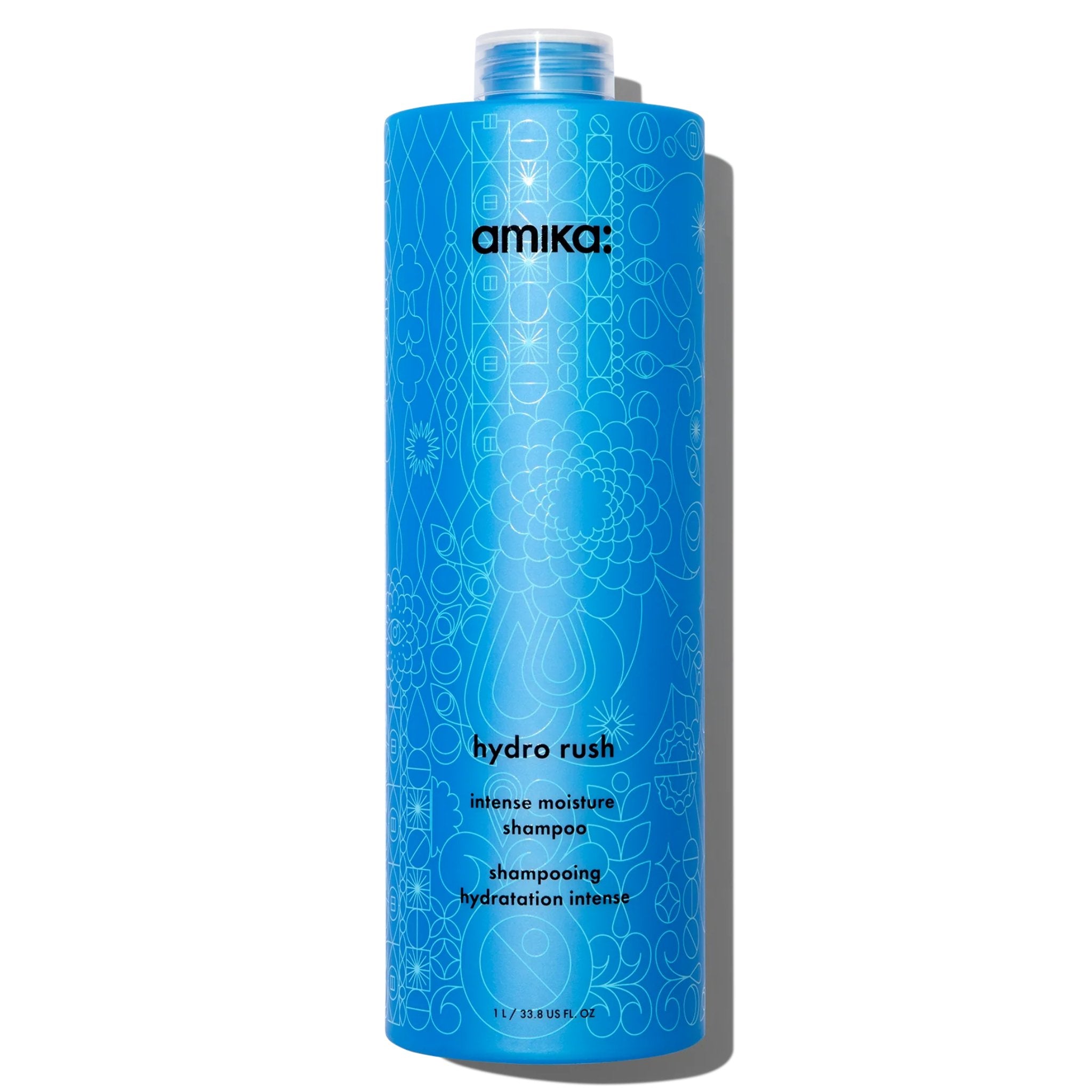 Amika. Shampoing Hydratation Intense Hydro Rush - 1000 ml - Concept C. Shop