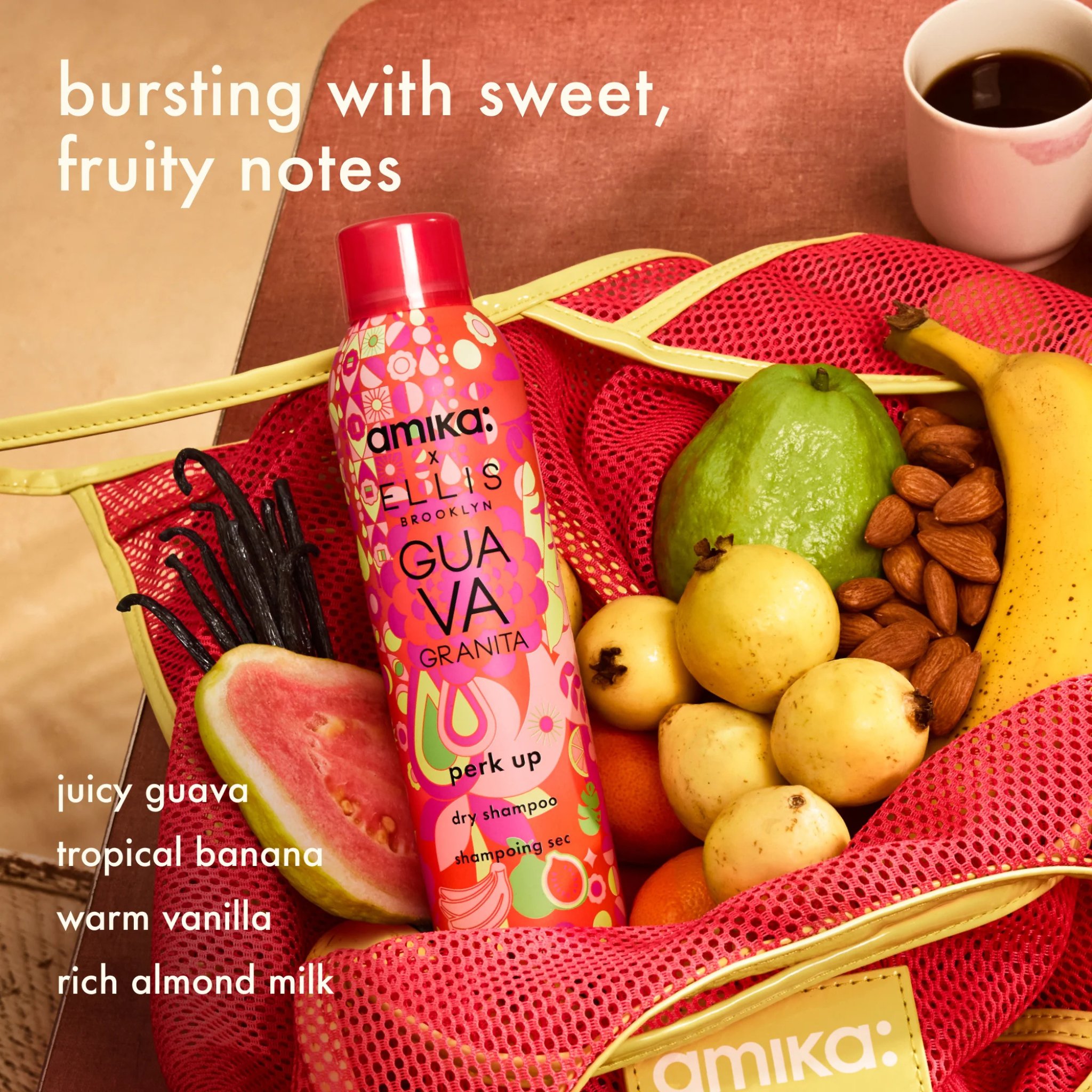 Amika. Shampoing Sec Perk Up Édition Limitée - Guava Granita - 189 ml - Concept C. Shop
