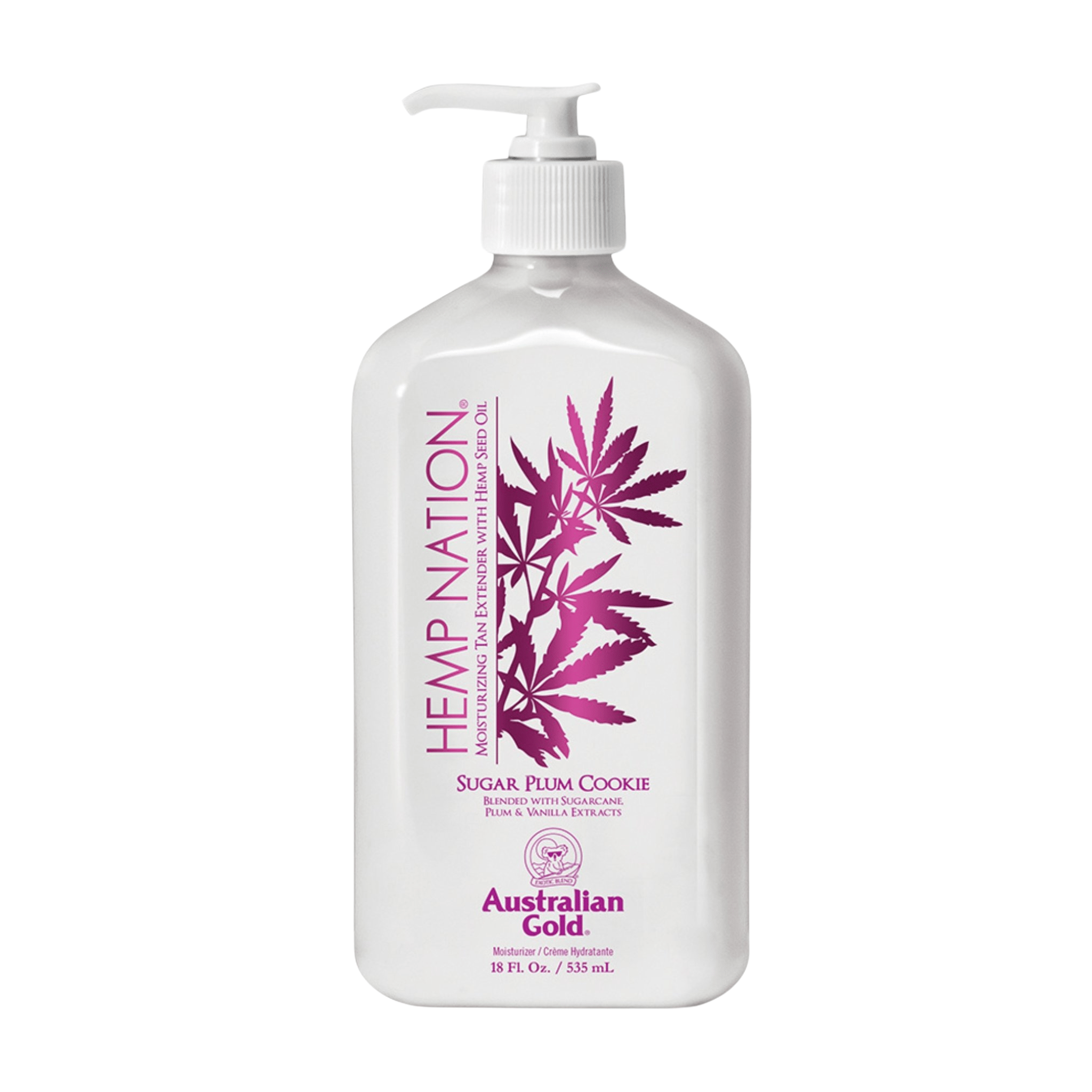 Australian Gold. Hemp Nation Prolongateur de Bronzage Biscuit à la Prune Sucrée - 535 ml - Concept C. Shop