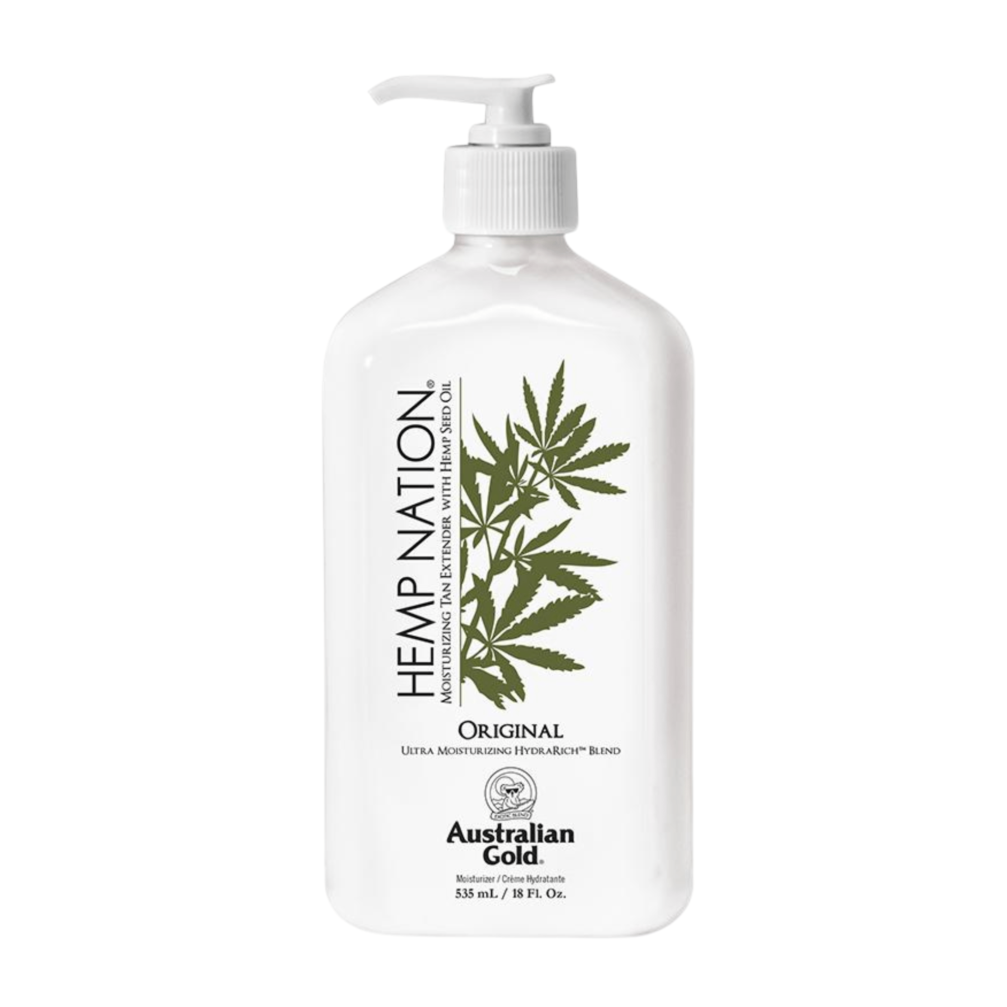 Australian Gold. Hemp Nation Prolongateur de Bronzage Original - 535 ml - Concept C. Shop