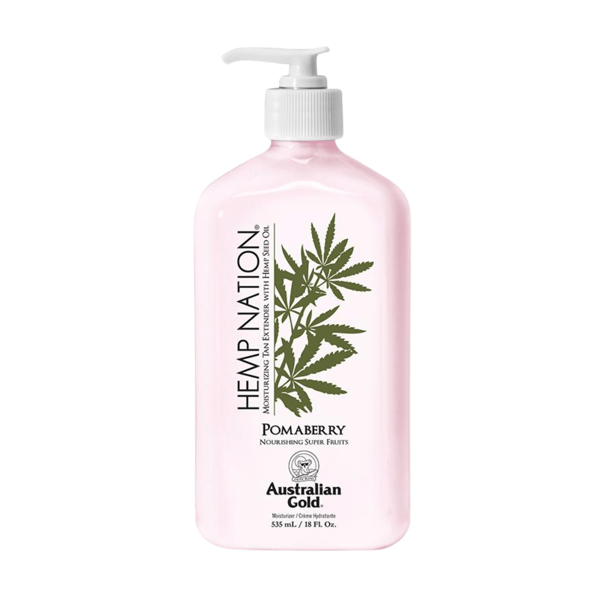 Australian Gold. Hemp Nation Prolongateur de Bronzage Pomaberry - 535 ml - Concept C. Shop