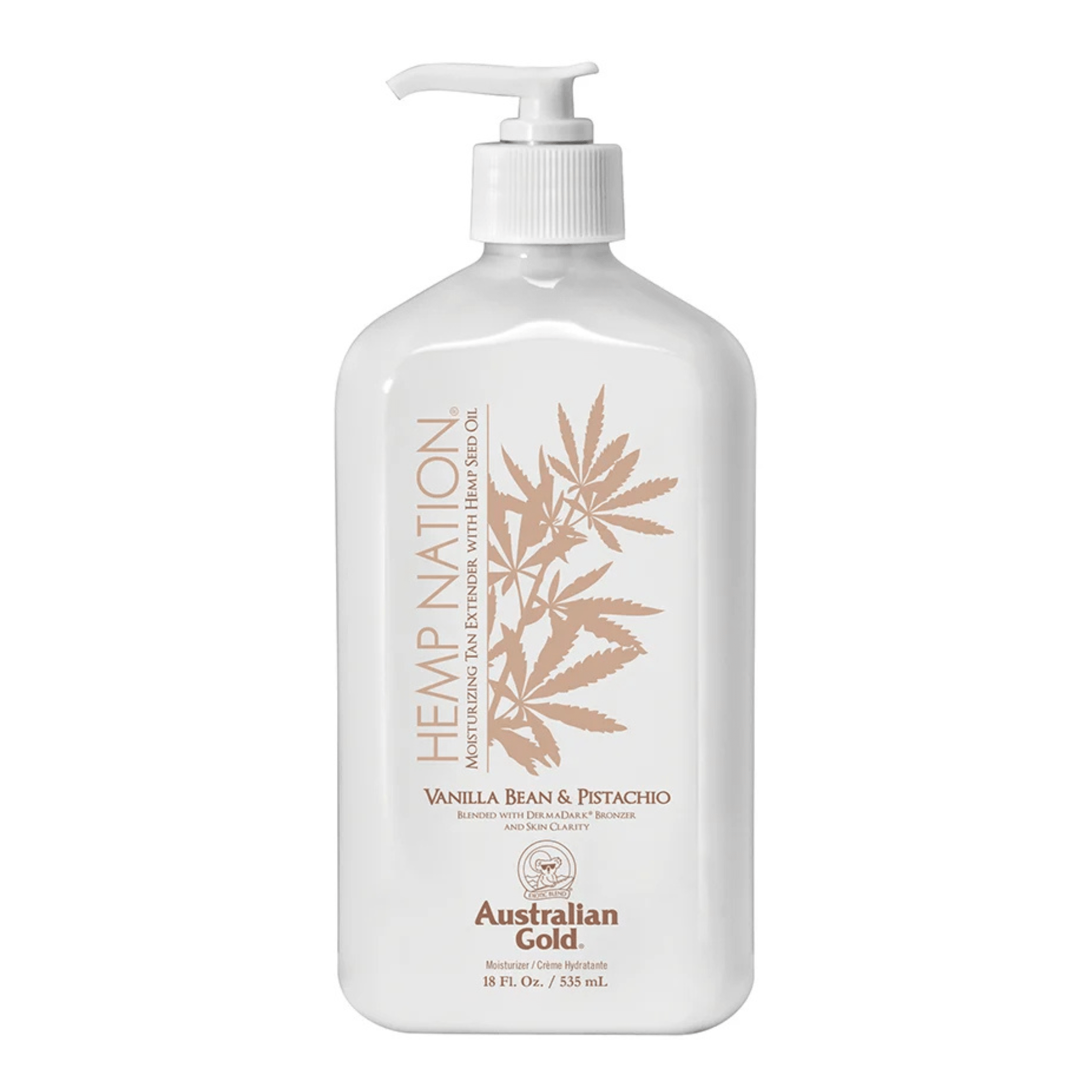 Australian Gold. Hemp Nation Prolongateur De Bronzage Vanilla Bean & Pistachio - 535 ml - Concept C. Shop