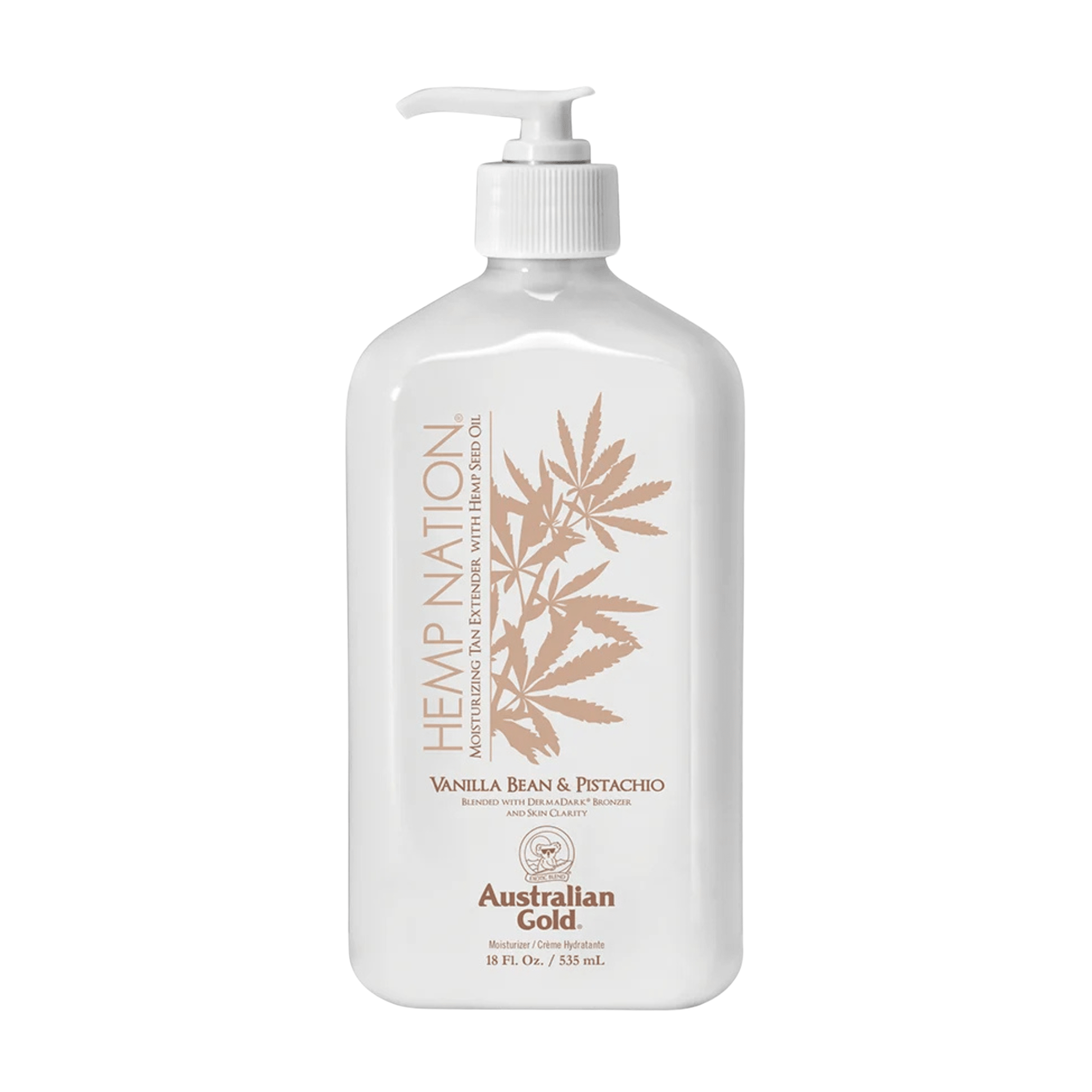Australian Gold. Hemp Nation Prolongateur De Bronzage Vanilla Bean & Pistachio - 535 ml - Concept C. Shop
