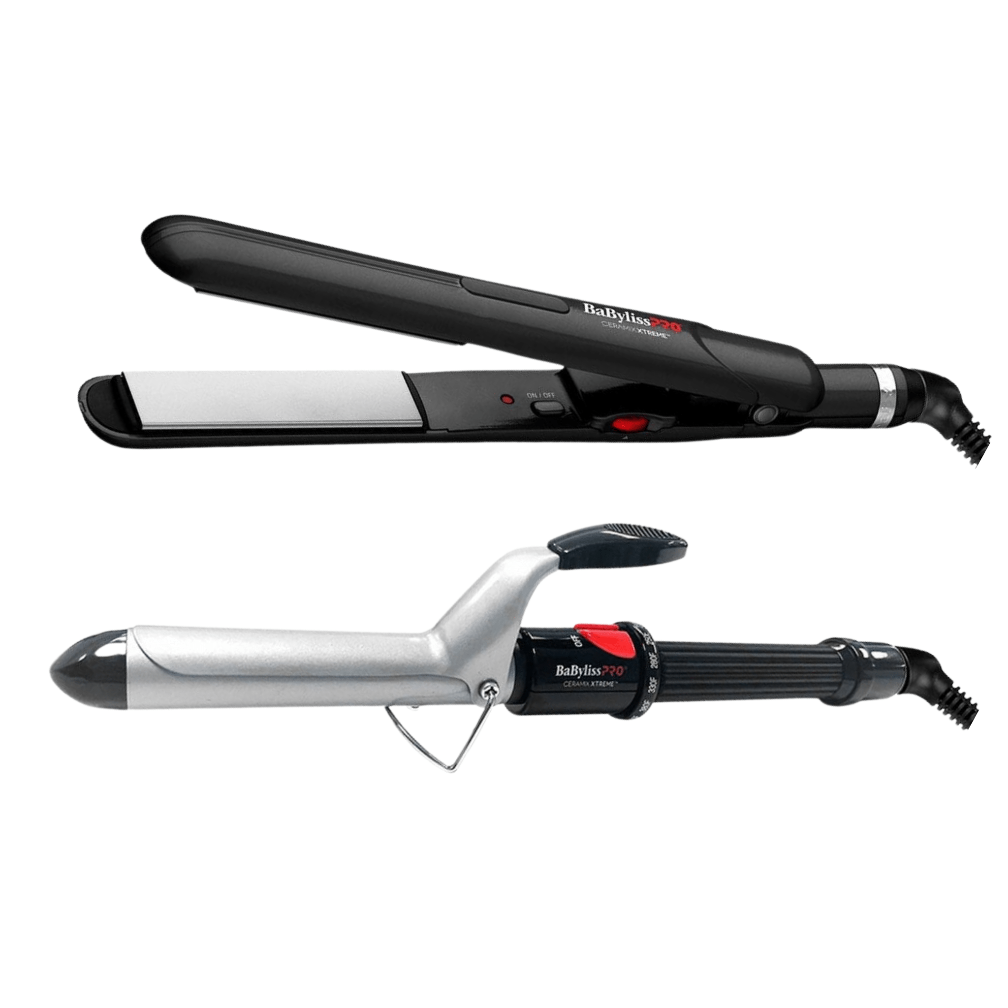 Babyliss. Duo Fer à Friser + Fer Plat en Céramique - 1 po - Concept C. Shop