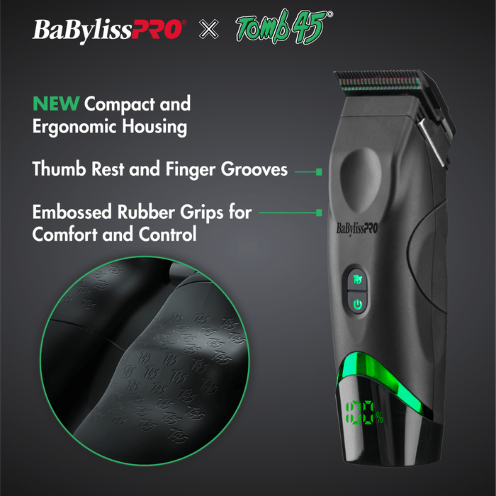 Babyliss. Tondeuse à Chargement Sans Fil Tomb45 - Concept C. Shop