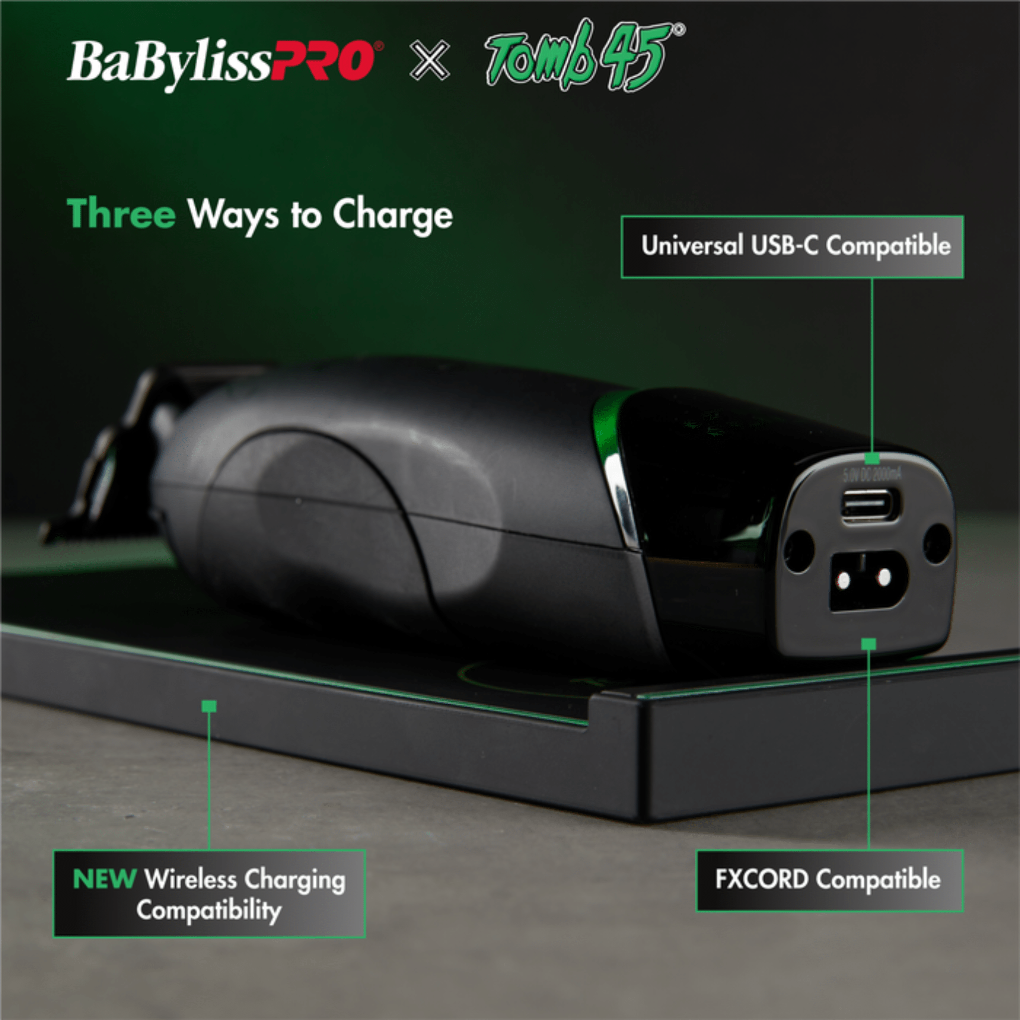 Babyliss. Tondeuse de Finition à Chargement Sans Fil Tomb45 - Concept C. Shop