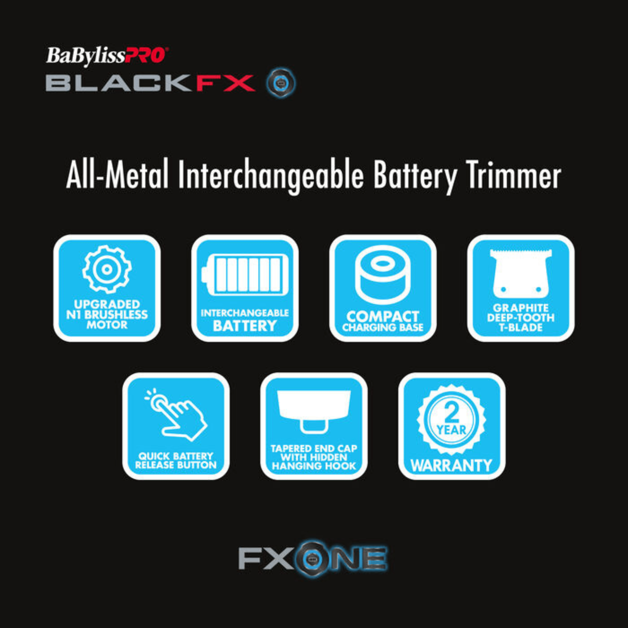 Babyliss. Tondeuse de Finition FXOne BlackFX - Concept C. Shop