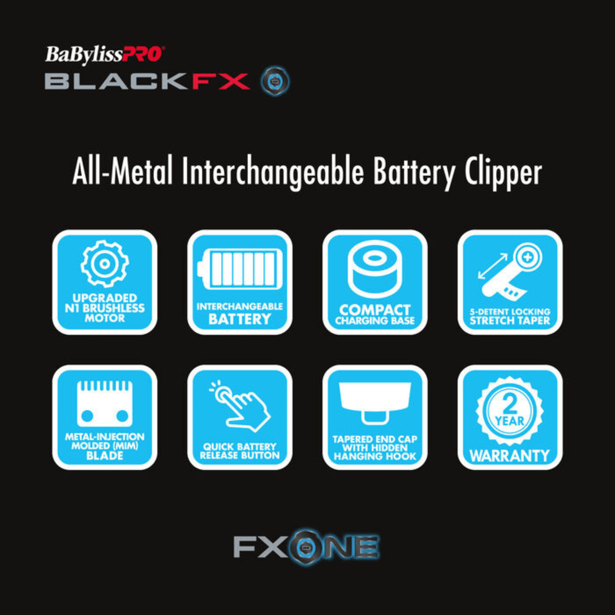 Babyliss. Tondeuse FXOne BlackFX - Concept C. Shop