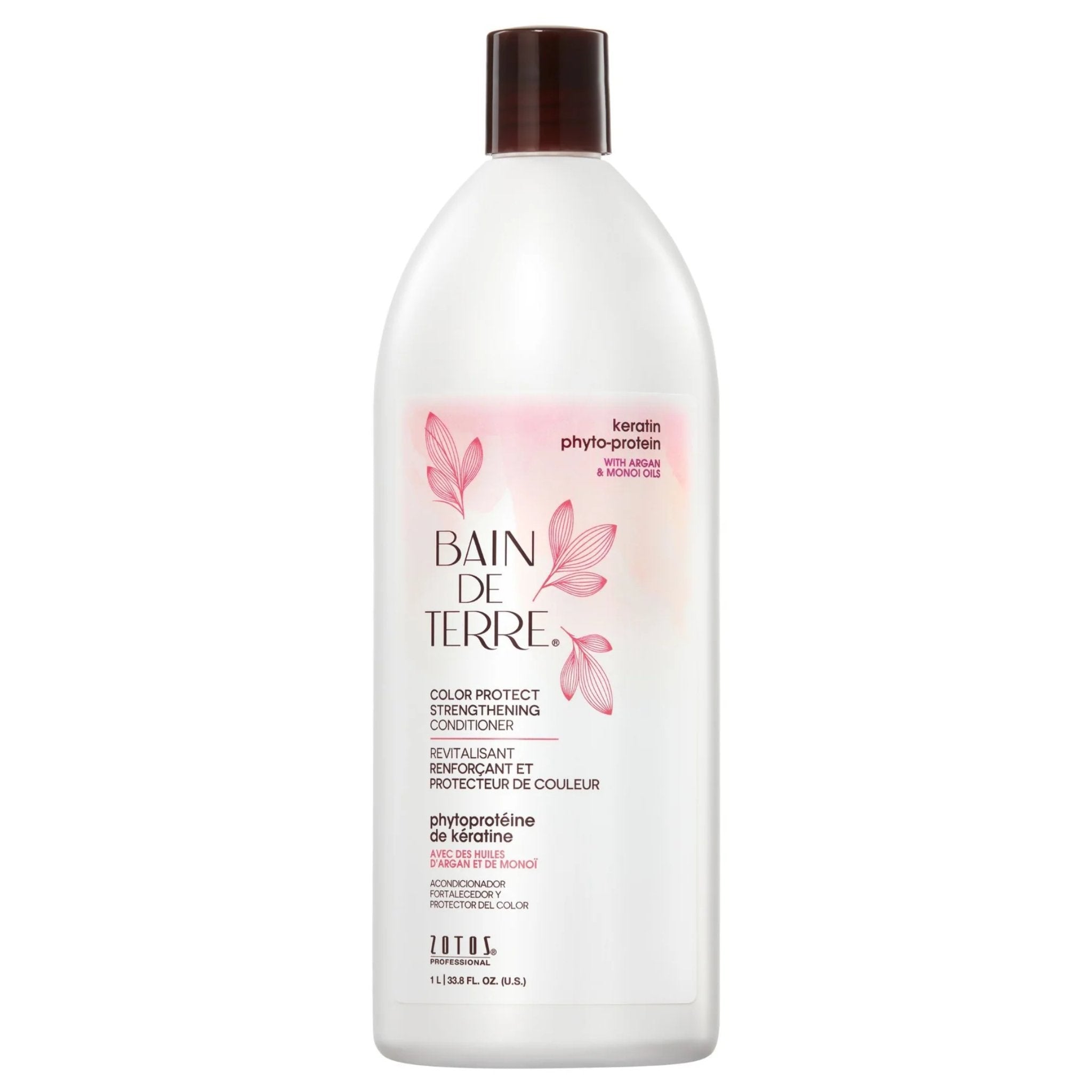 Bain de Terre. Revitalisant Renforçant et Protecteur de Couleur Keratin Phyto-Protein - 1000ml - Concept C. Shop