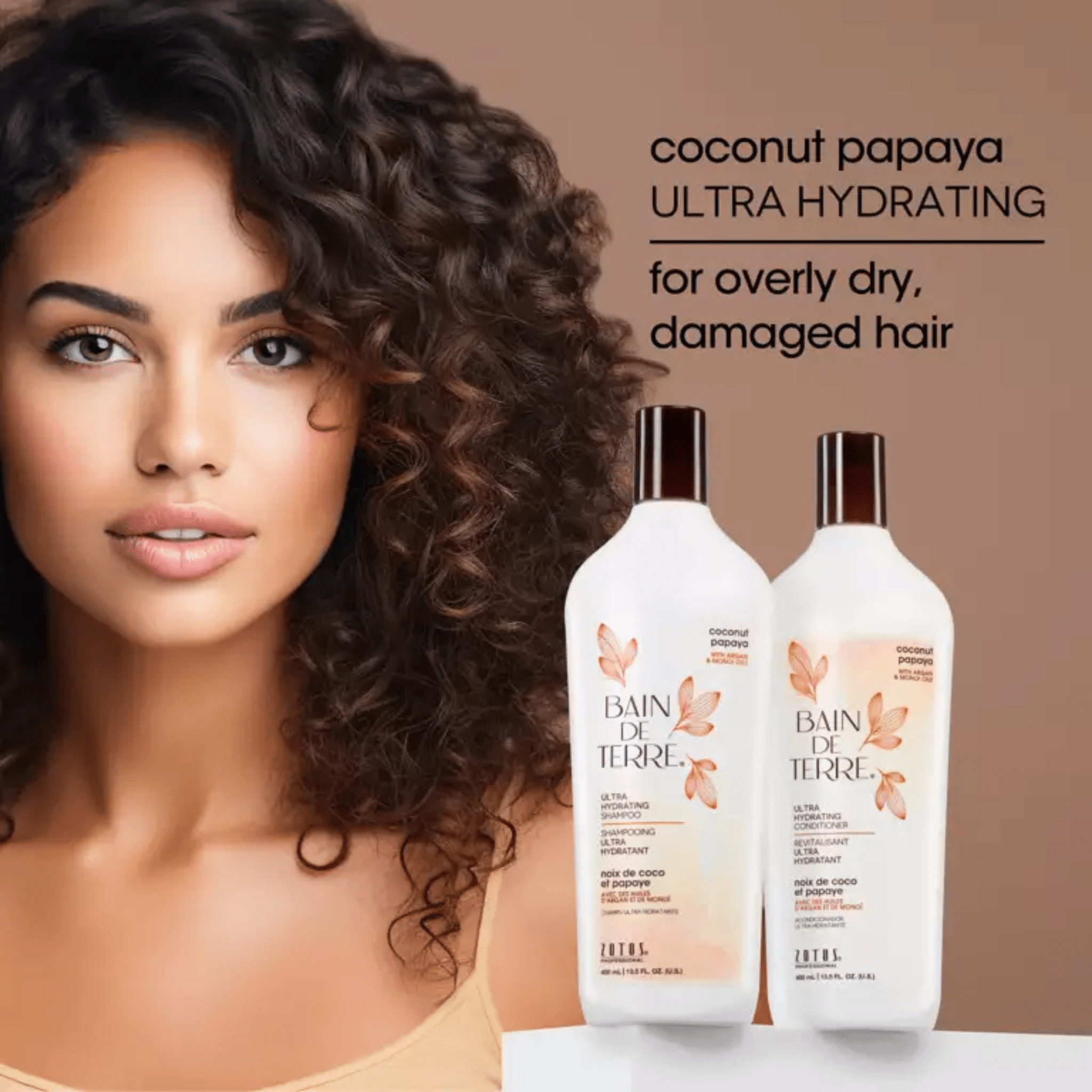Bain De Terre. Revitalisant Ultra Hydratant Coconut Papaya - 400 ml - Concept C. Shop