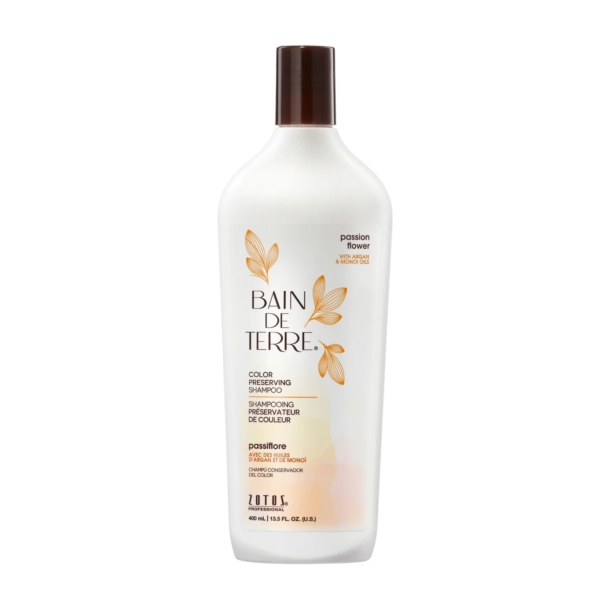 Bain De Terre. Shampoing Préservateur De Couleur Passion Flower - 400 ml - Concept C. Shop