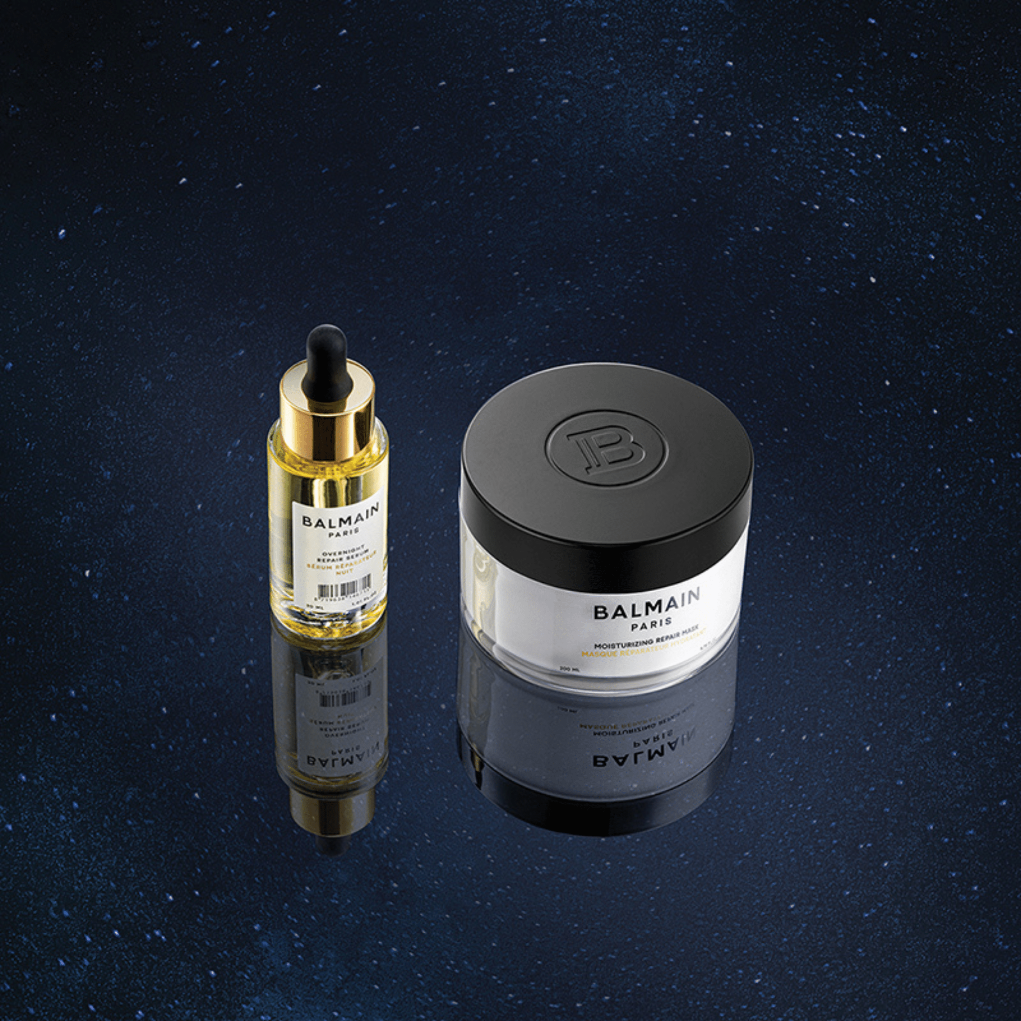 Balmain. Coffret Muse De La Fête - Soins Réparateurs De Nuit (Lancement le 30 Octobre) - Concept C. Shop