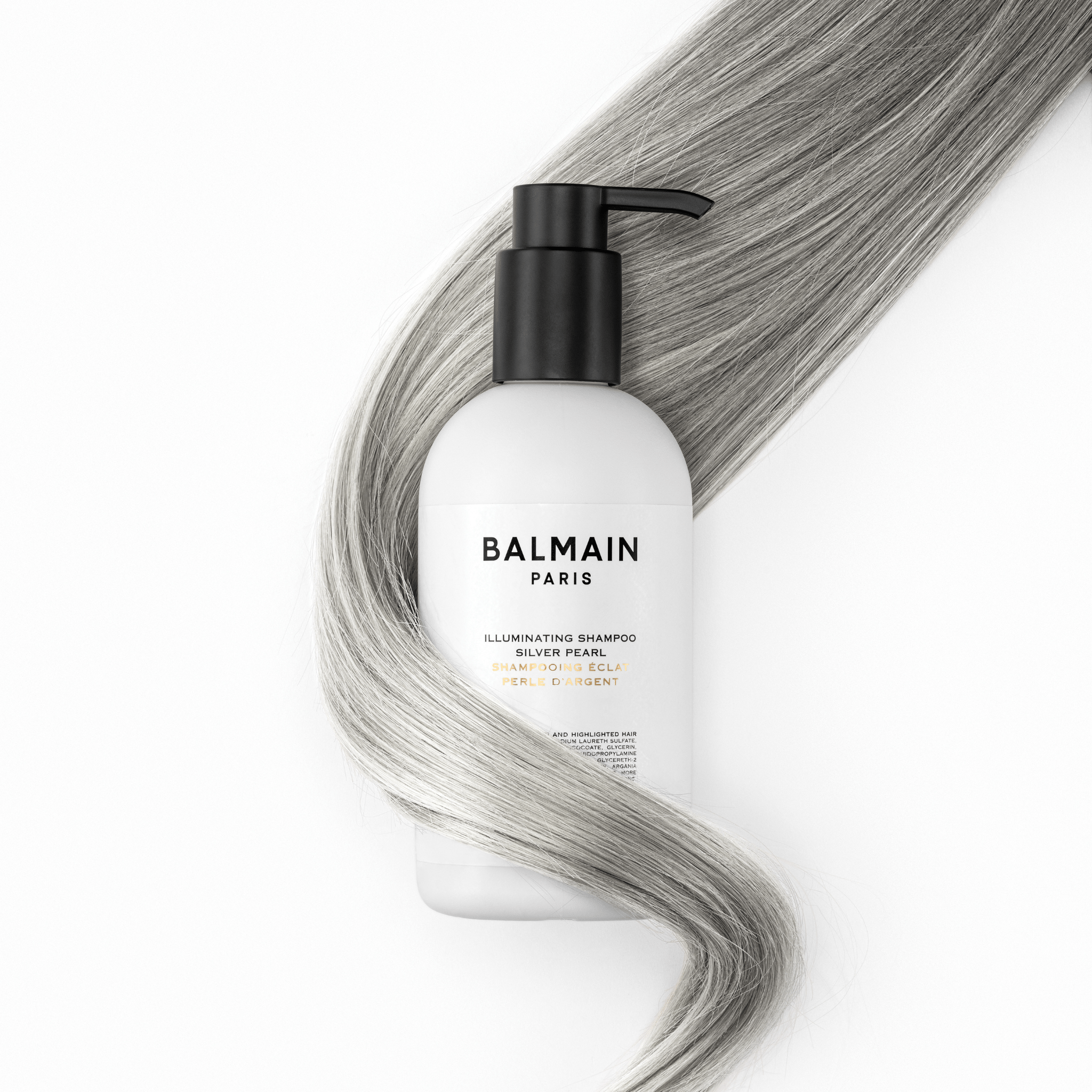 Balmain. Shampoing Violet Éclat Perle D'Argent - 300 ml (Lancement le 30 Octobre) - Concept C. Shop