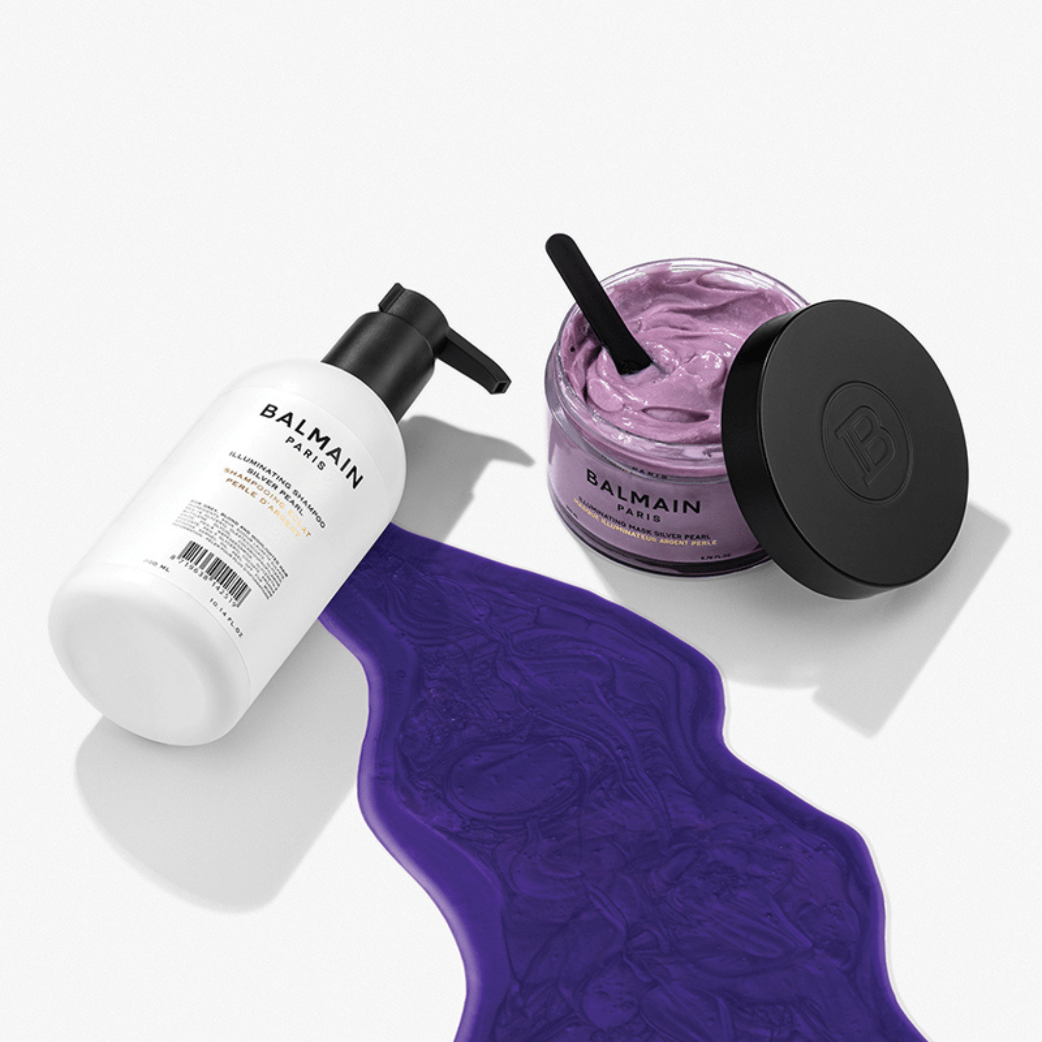 Balmain. Shampoing Violet Éclat Perle D'Argent - 300 ml (Lancement le 30 Octobre) - Concept C. Shop