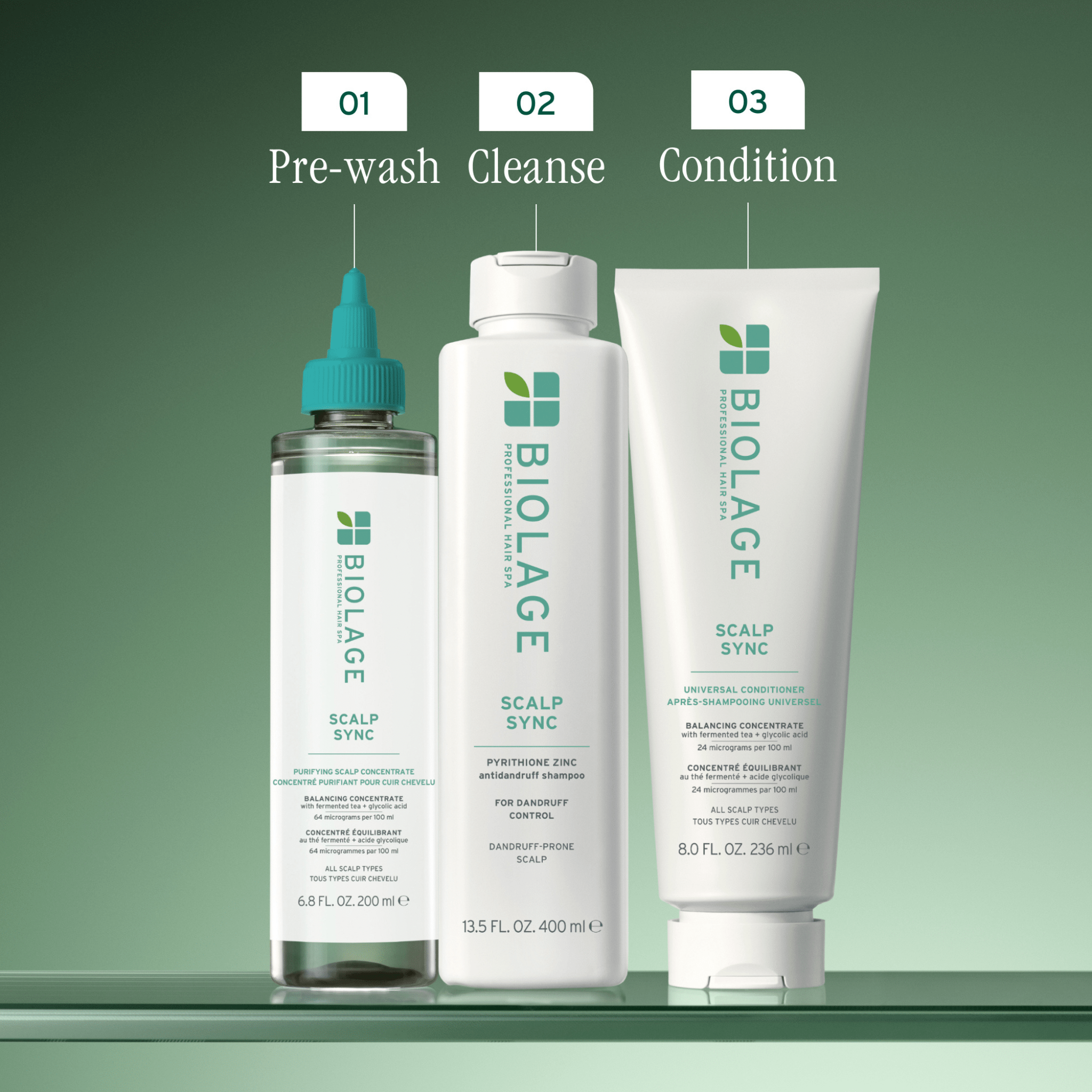 Biolage. Concentré Purifiant Cuir Chevelu Scalp Sync - 200 ml - Concept C. Shop