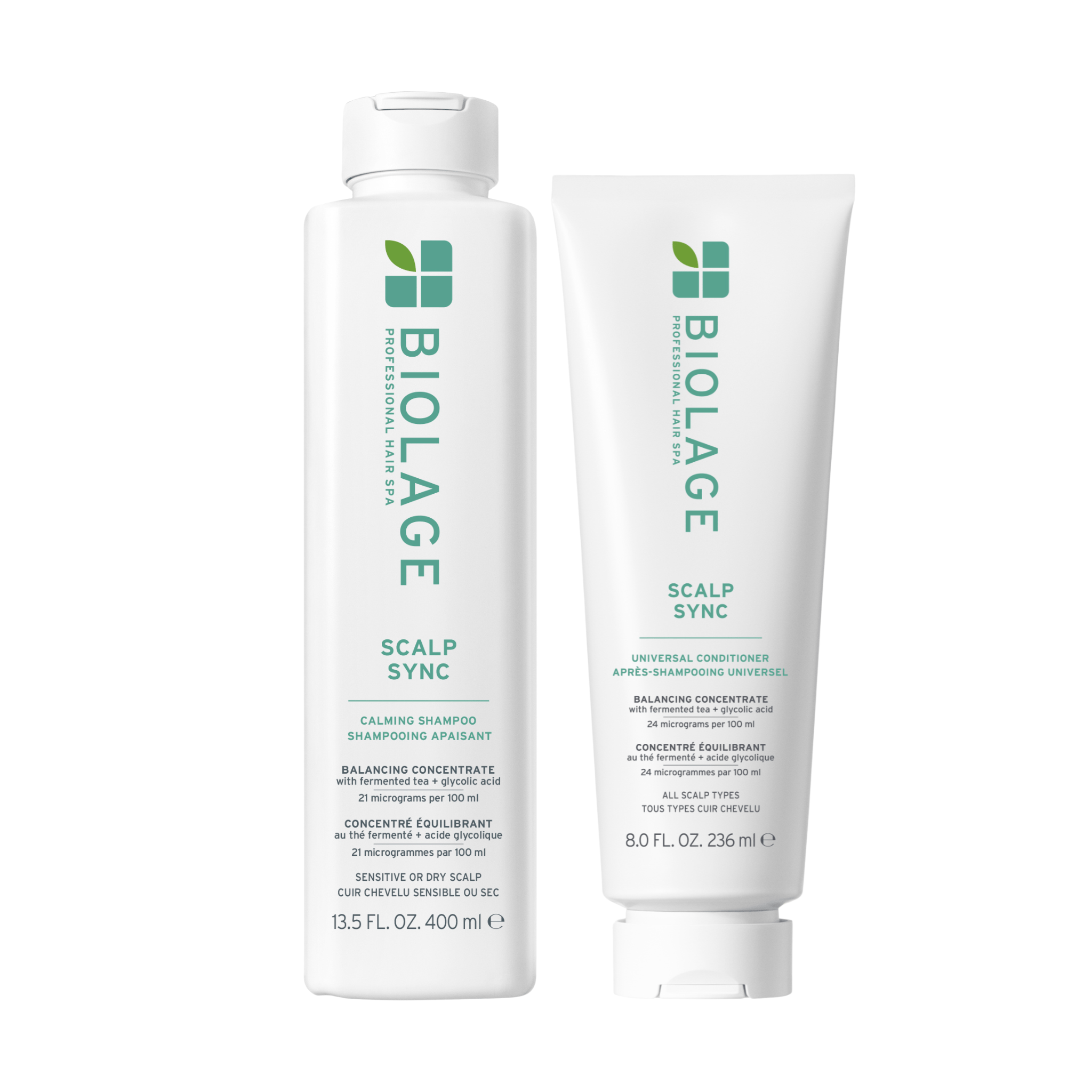Biolage. Duo Scalp Sync Apaisant - 400 ml - Concept C. Shop