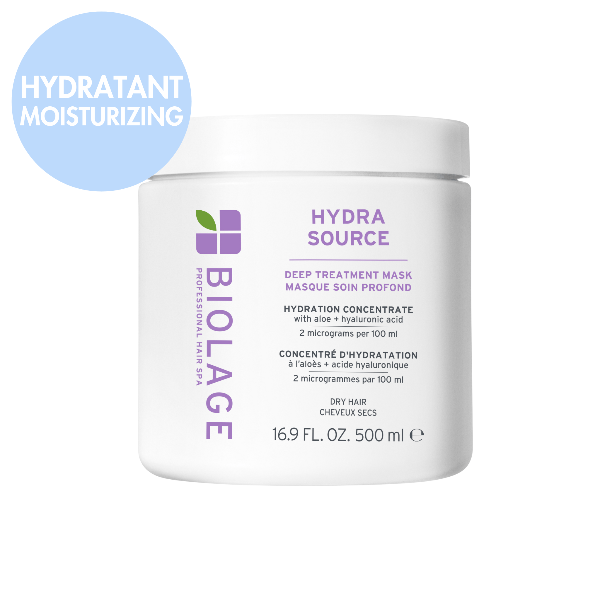 Biolage. Masque Soin Profond Hydra Source - 500 ml - Concept C. Shop