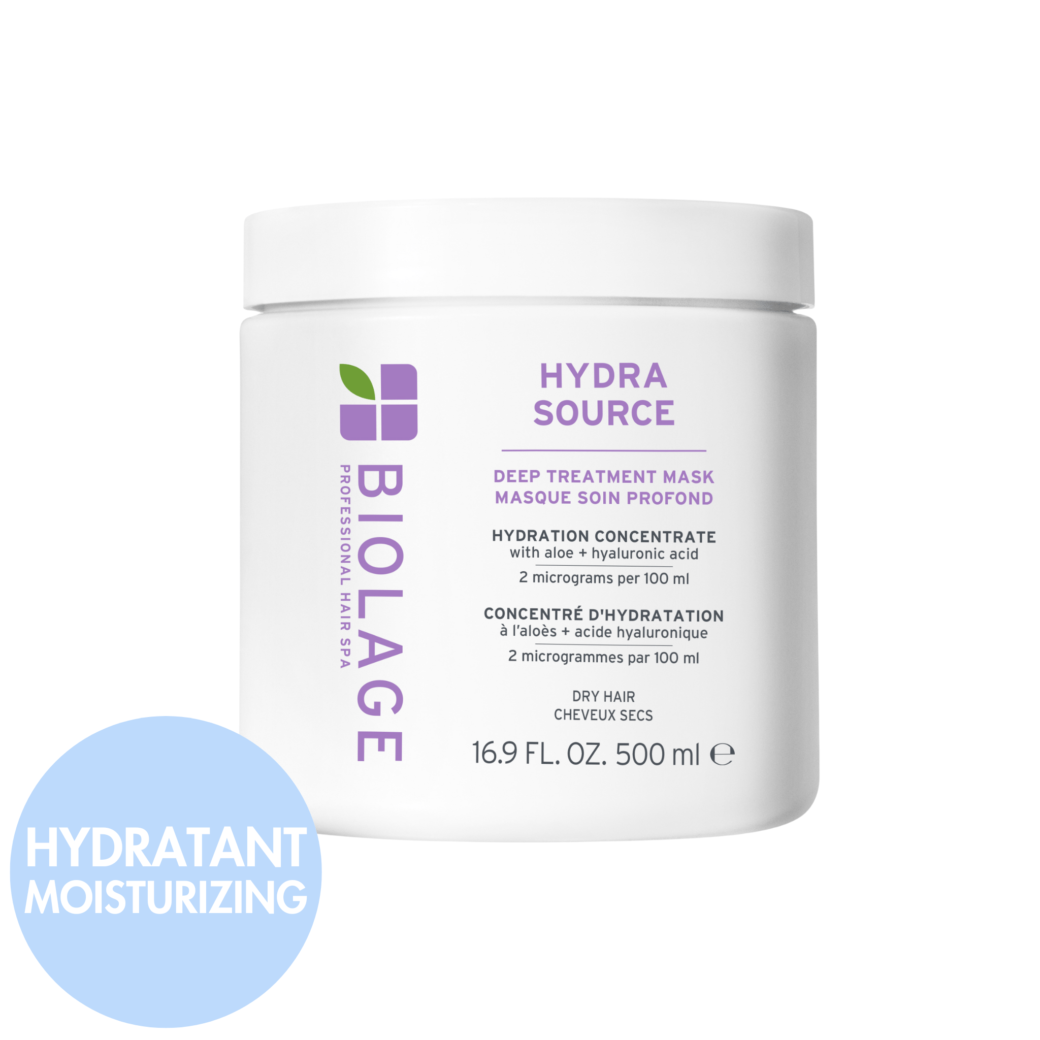 Biolage. Masque Soin Profond Hydra Source - 500 ml - Concept C. Shop