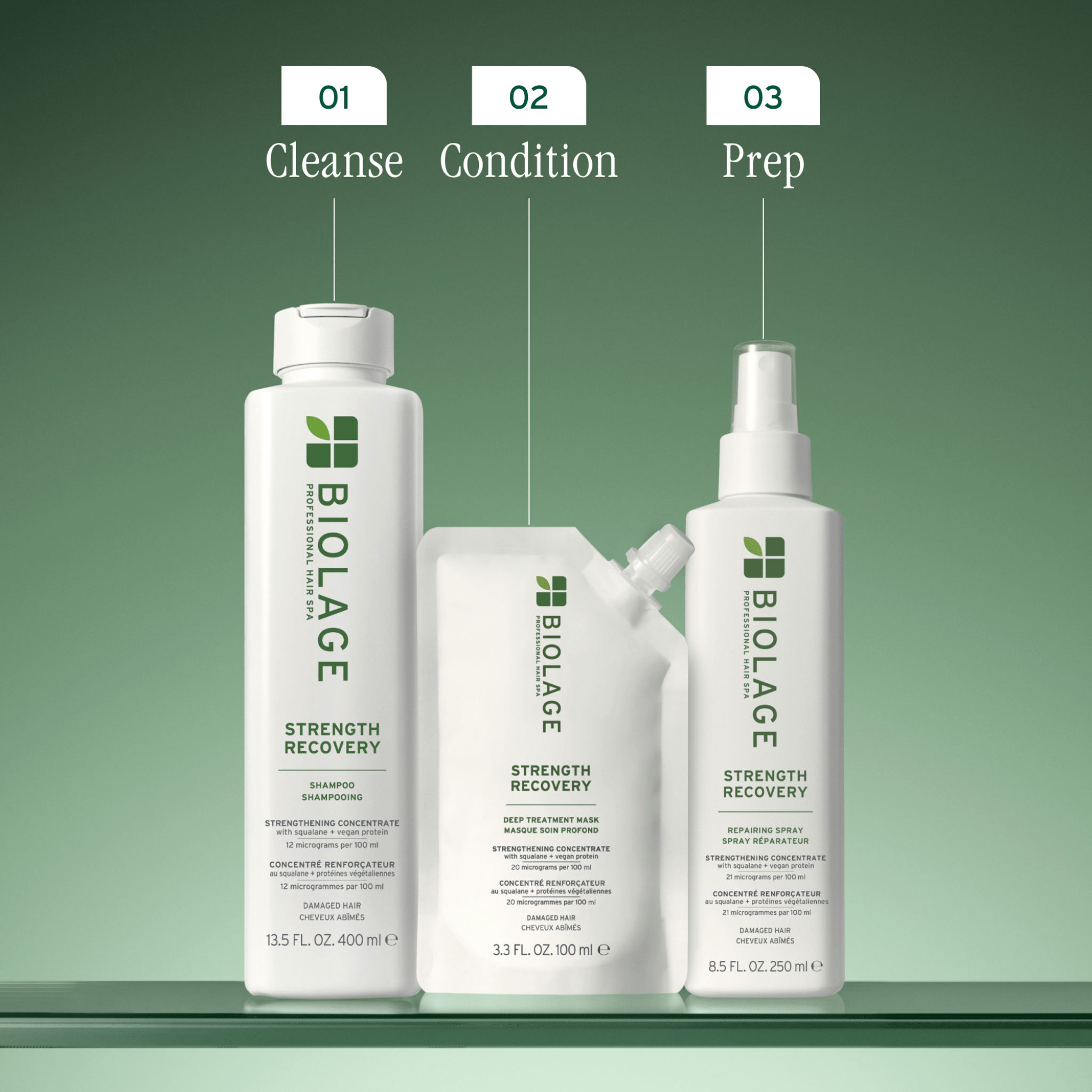 Biolage. Masque Soin Profond Strength Recovery - 100 ml - Concept C. Shop