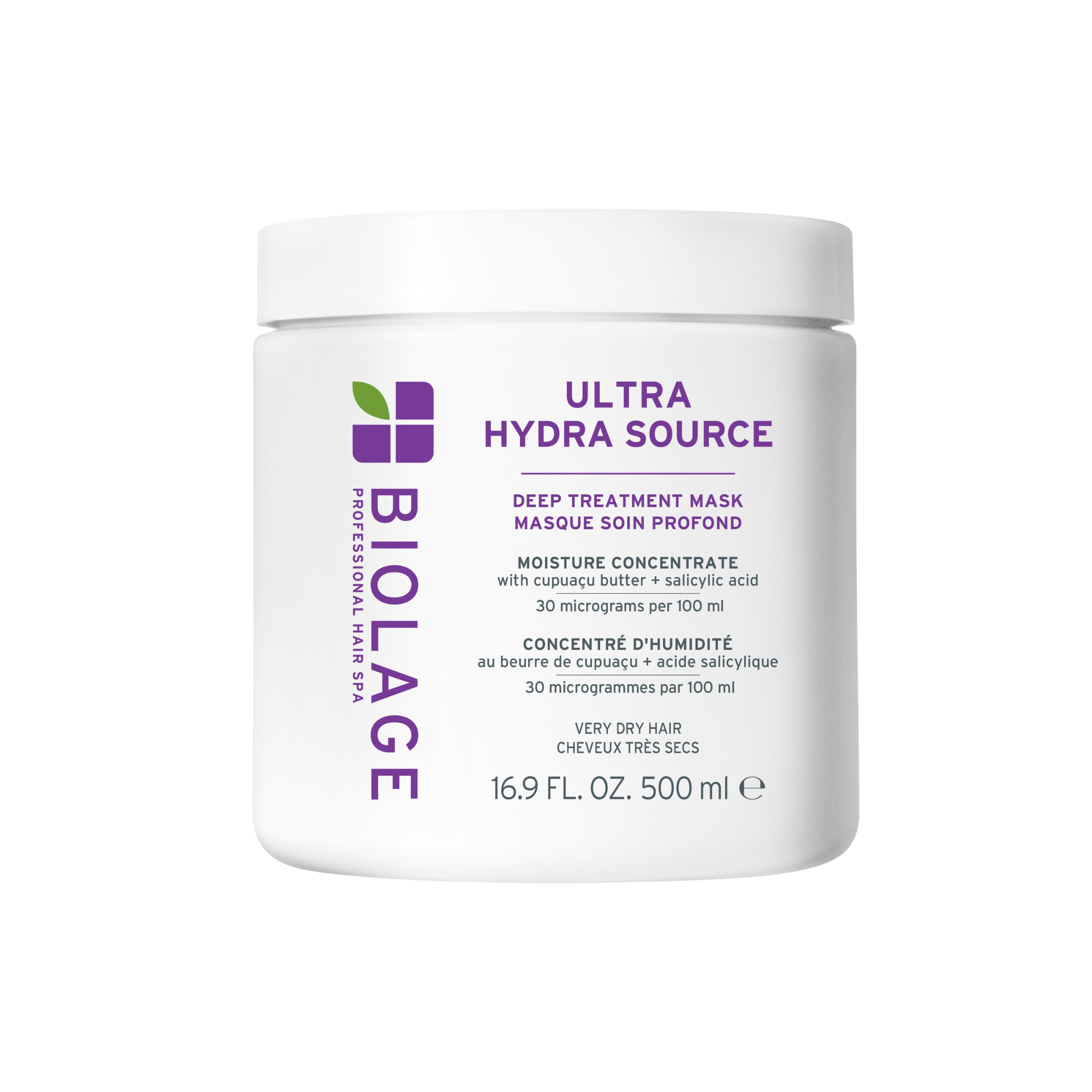 Biolage. Masque Soin Profond Ultra Hydra Source - 500 ml - Concept C. Shop