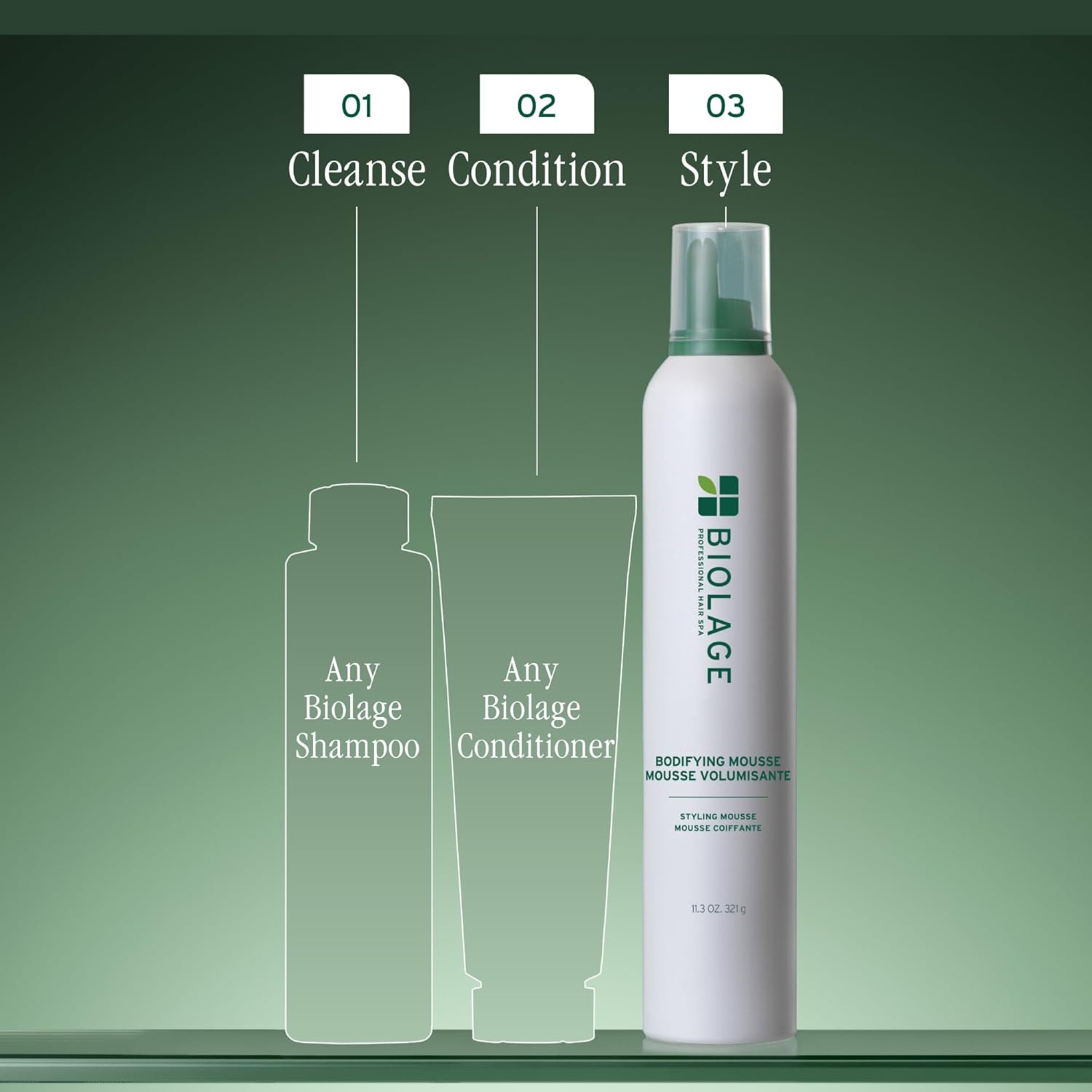 Biolage. Mousse Coiffante Volumisante - 321 g - Concept C. Shop