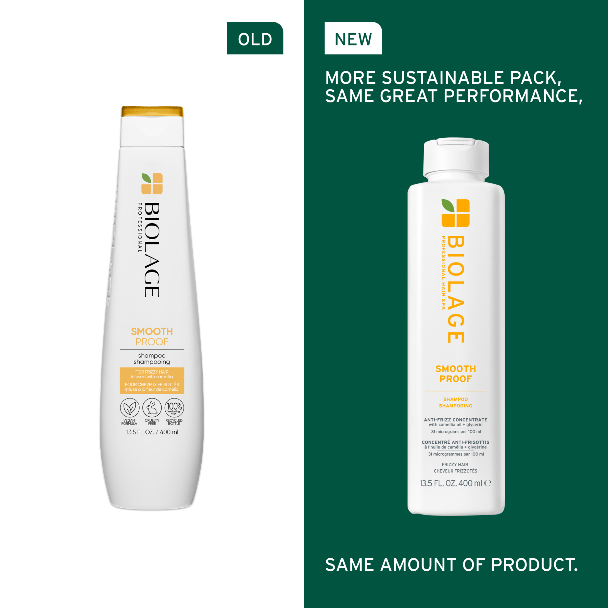 Biolage. Shampoing Smooth Proof - 400 ml - Concept C. Shop