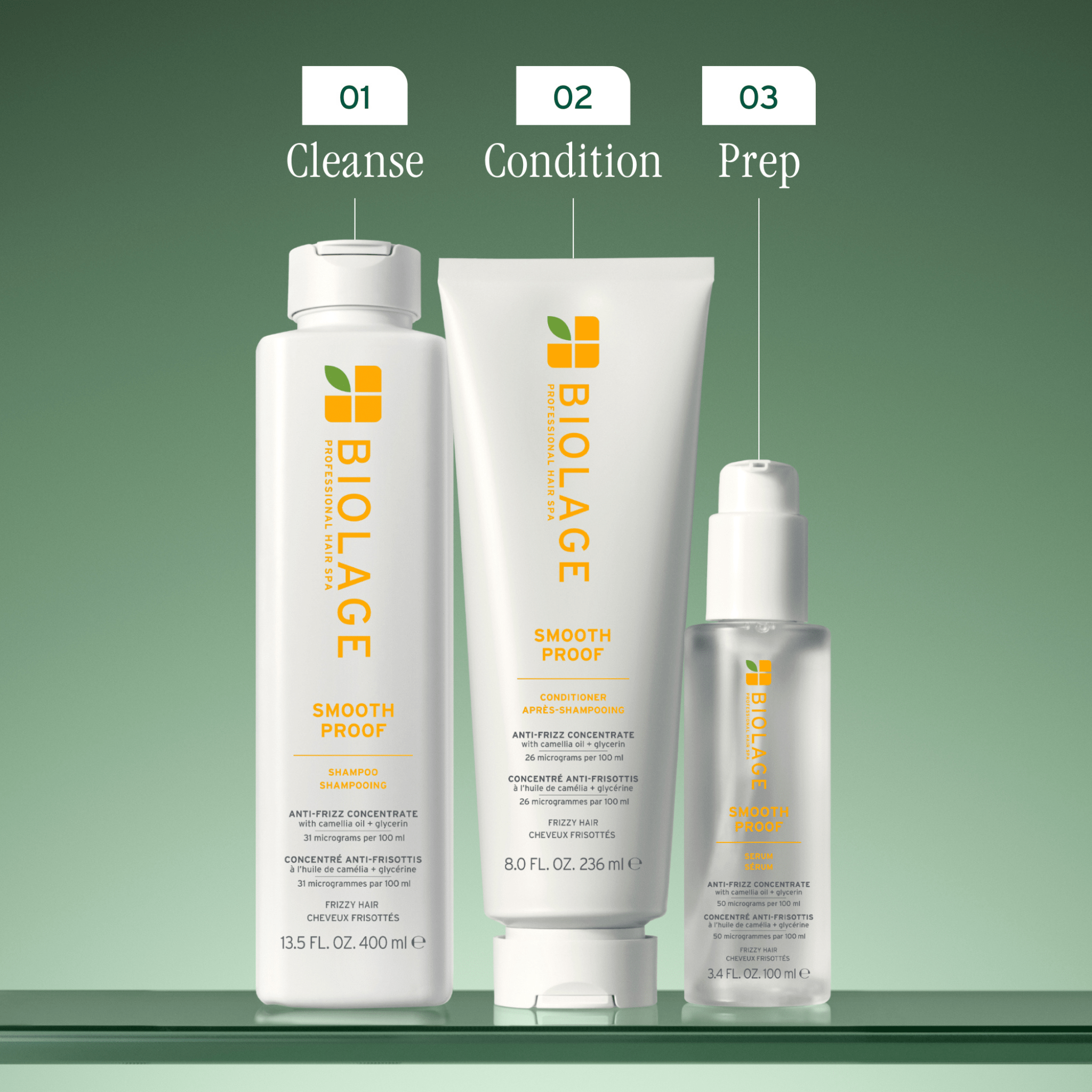 Biolage. Shampoing SmoothProof - 1000 ml - Concept C. Shop