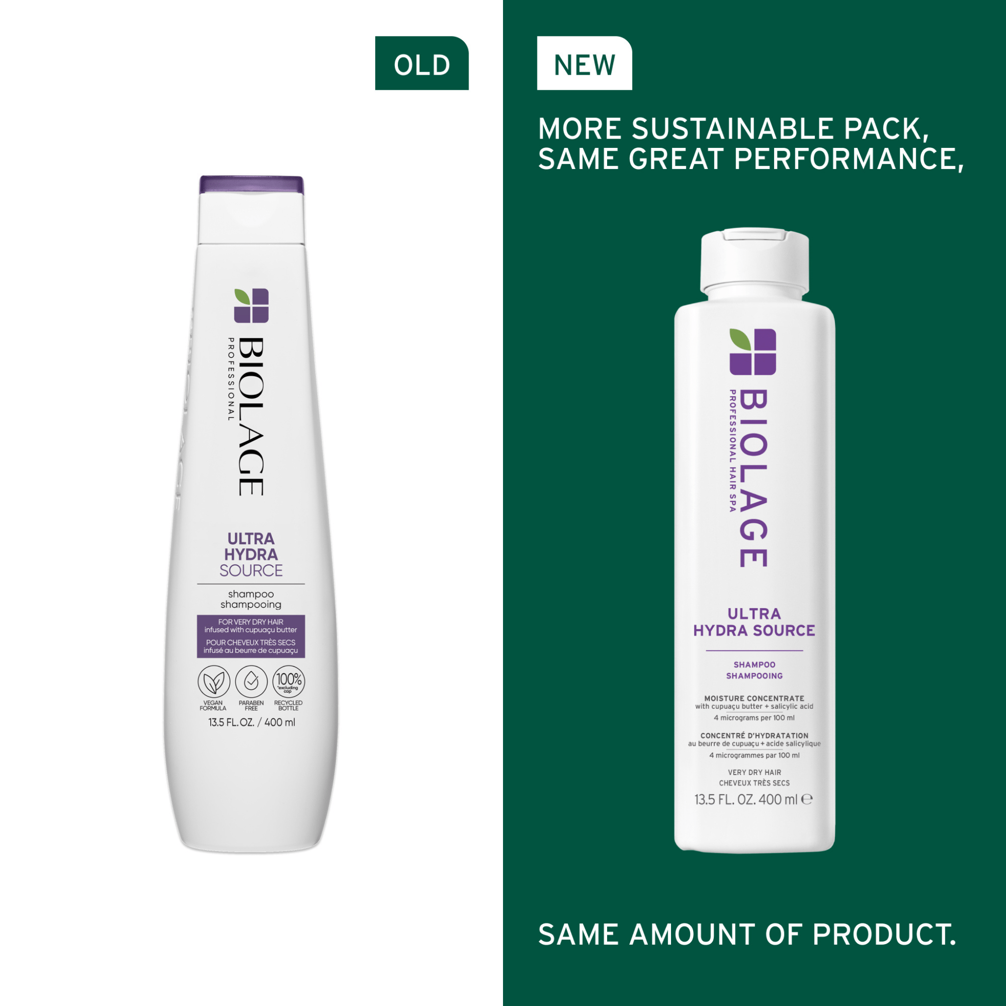 Biolage. Shampoing Ultra Hydra Source - 400 ml - Concept C. Shop