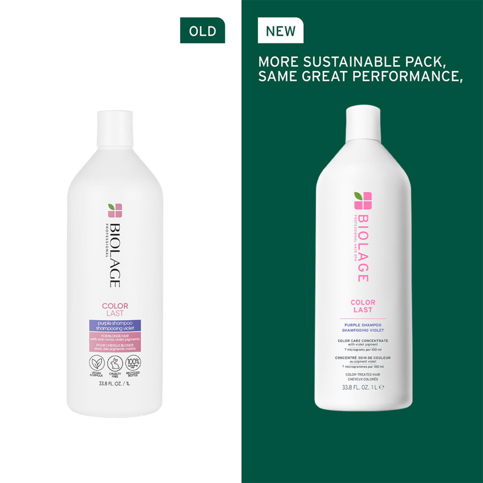 Biolage. Shampoing Violet Color Last - 1000 ml - Concept C. Shop