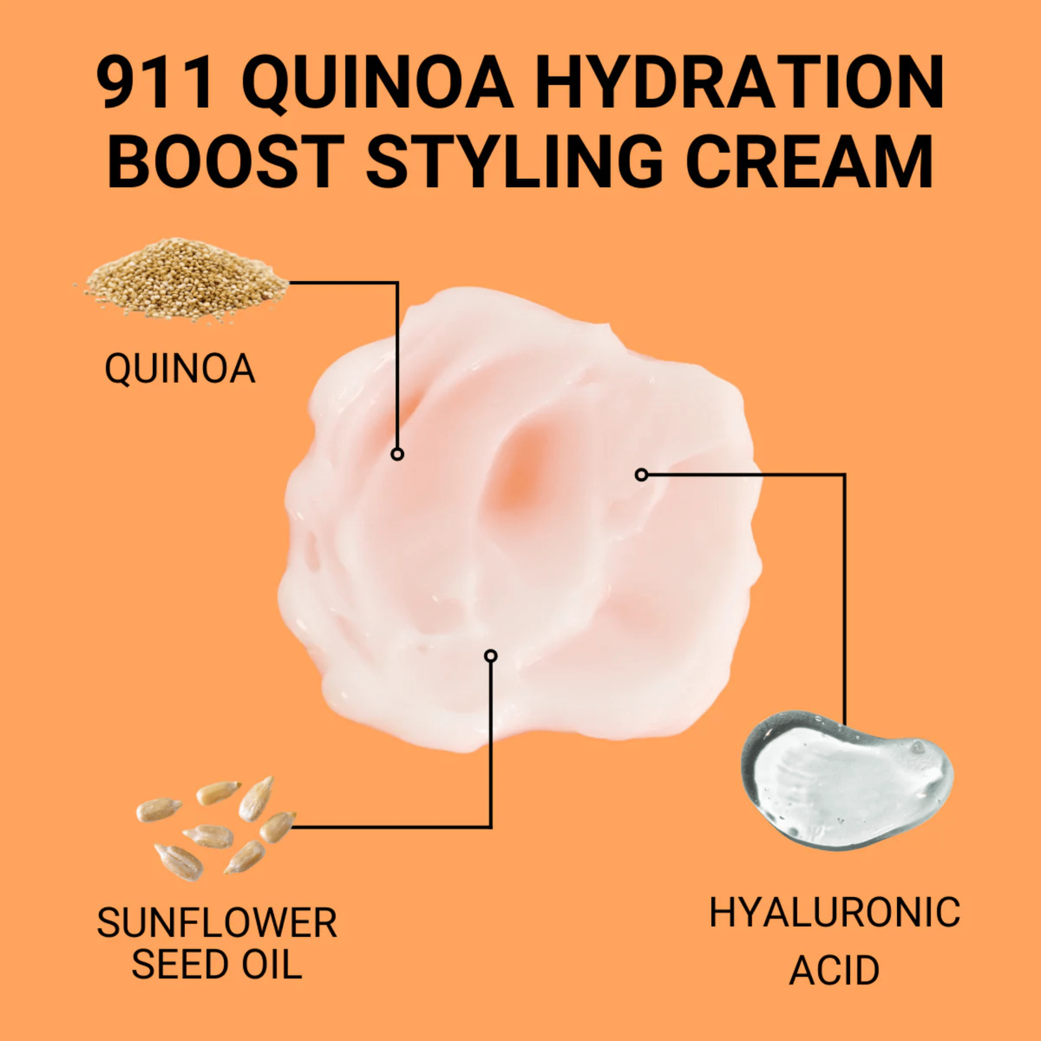 Biotop. Crème Coiffante Hydratante 911 Quinoa - 75 ml - Concept C. Shop