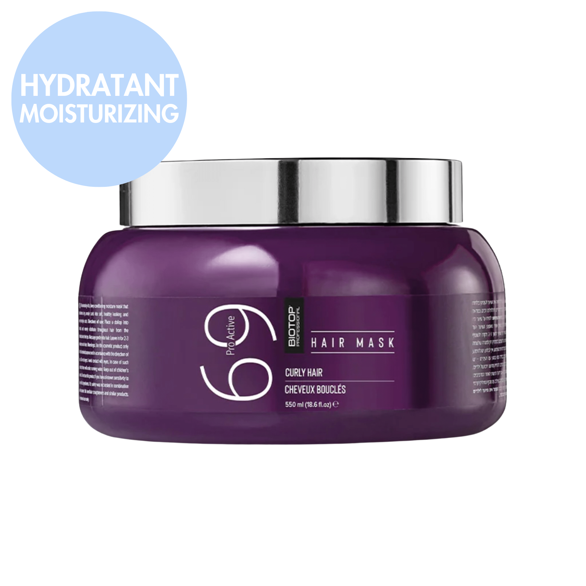 Biotop. Masque Cheveux Bouclés 69 Pro Active - 550 ml - Concept C. Shop