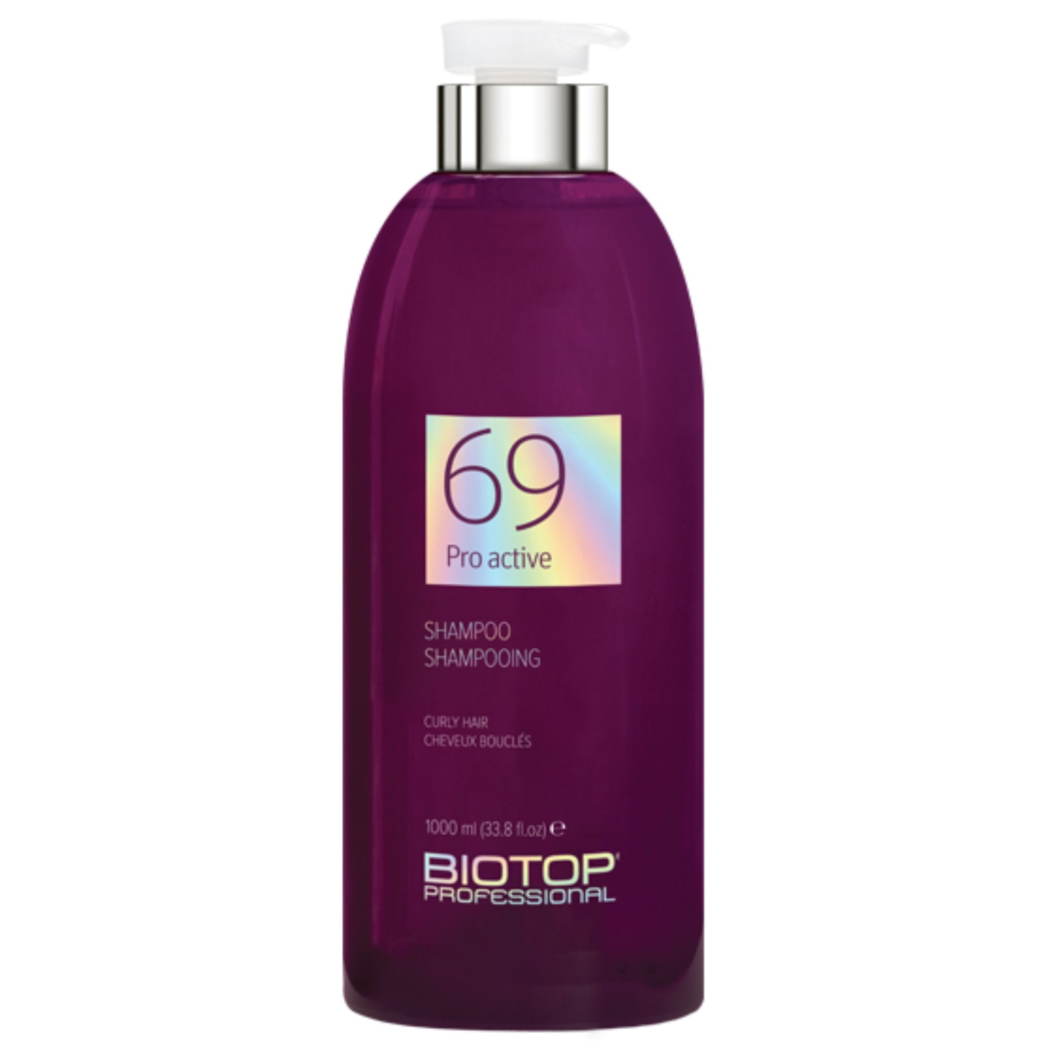 Biotop. Shampoing Cheveux Bouclés 69 Pro Active - 1000 ml - Concept C. Shop