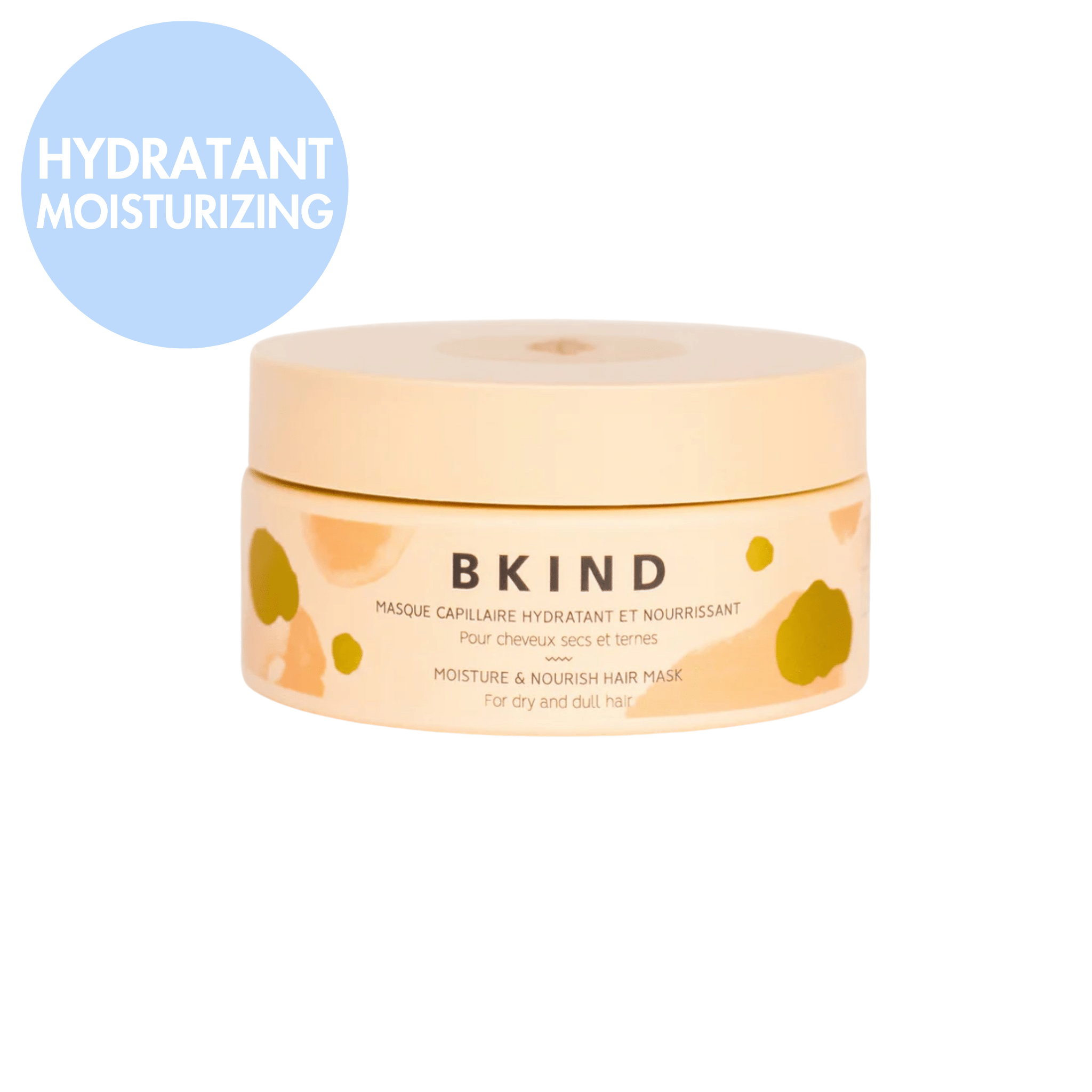 BKIND. Masque Capillaire Hydratant et Nourrissant - 200 ml - Concept C. Shop