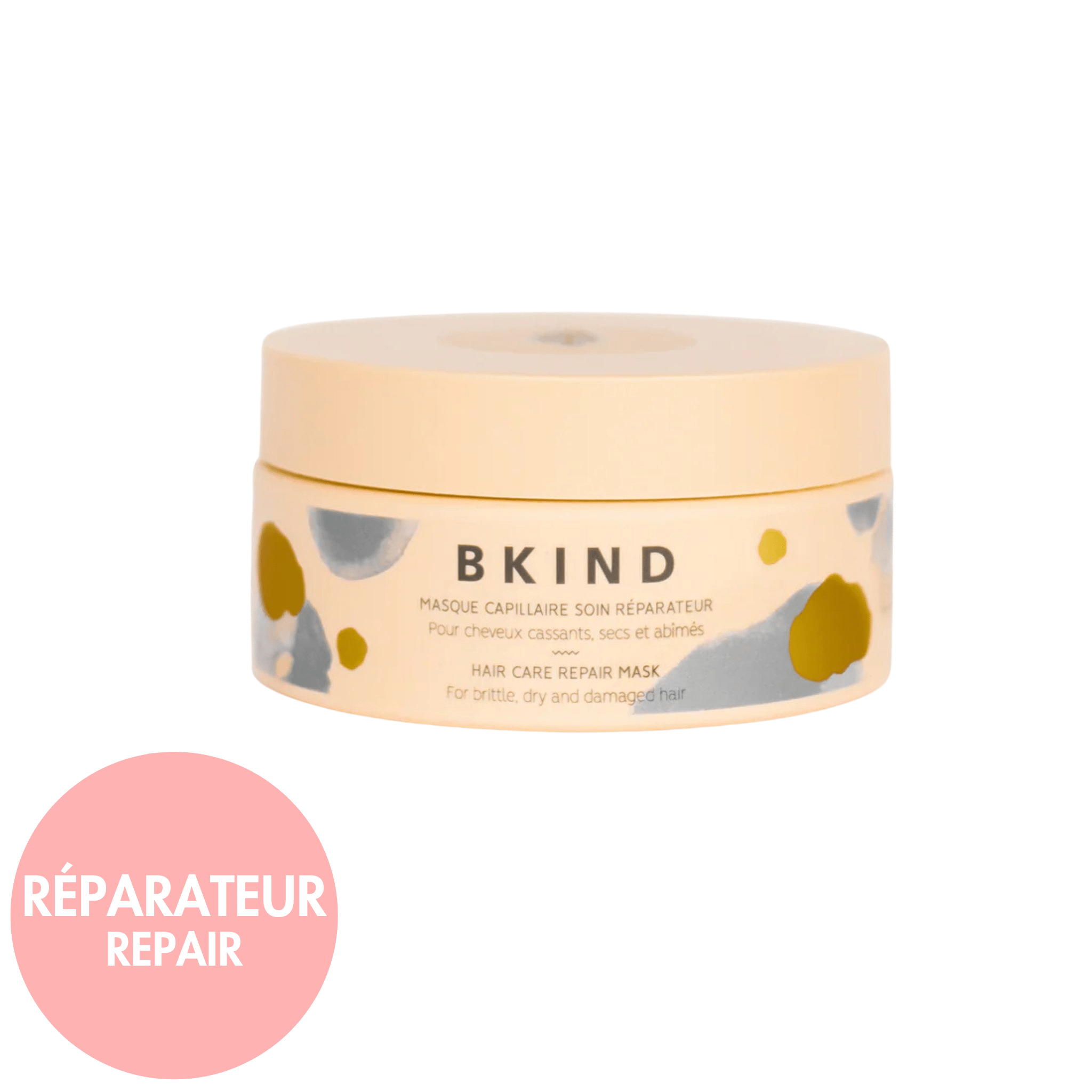 BKIND. Masque Capillaire Soin Réparateur - 200 ml - Concept C. Shop