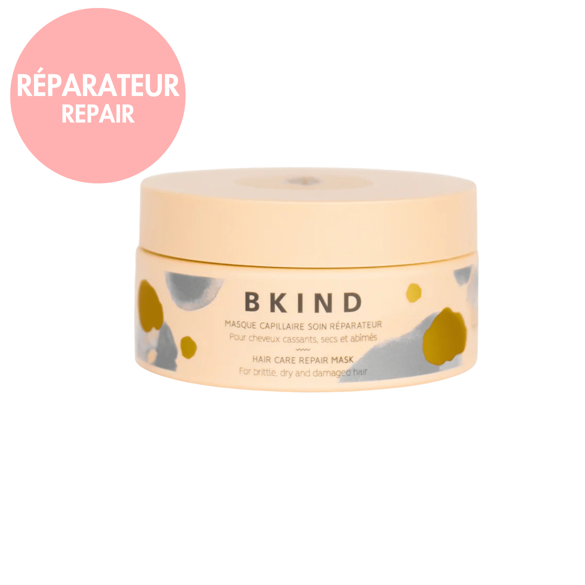 BKIND. Masque Capillaire Soin Réparateur - 200 ml - Concept C. Shop