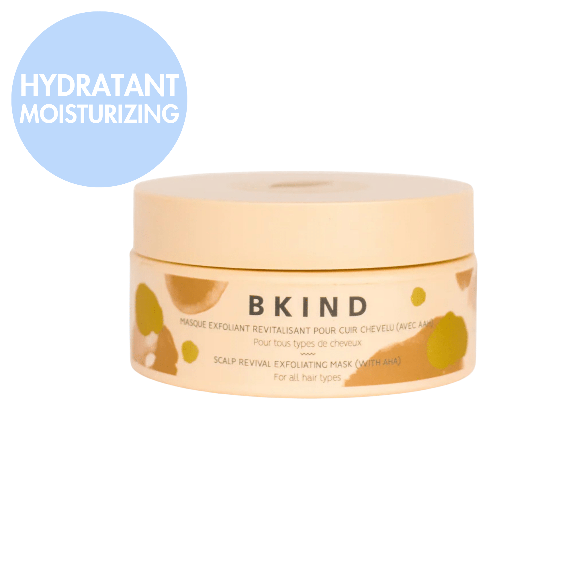 BKIND. Masque Exfoliant Revitalisant pour Cuir Chevelu Avec AHA - 200 ml - Concept C. Shop