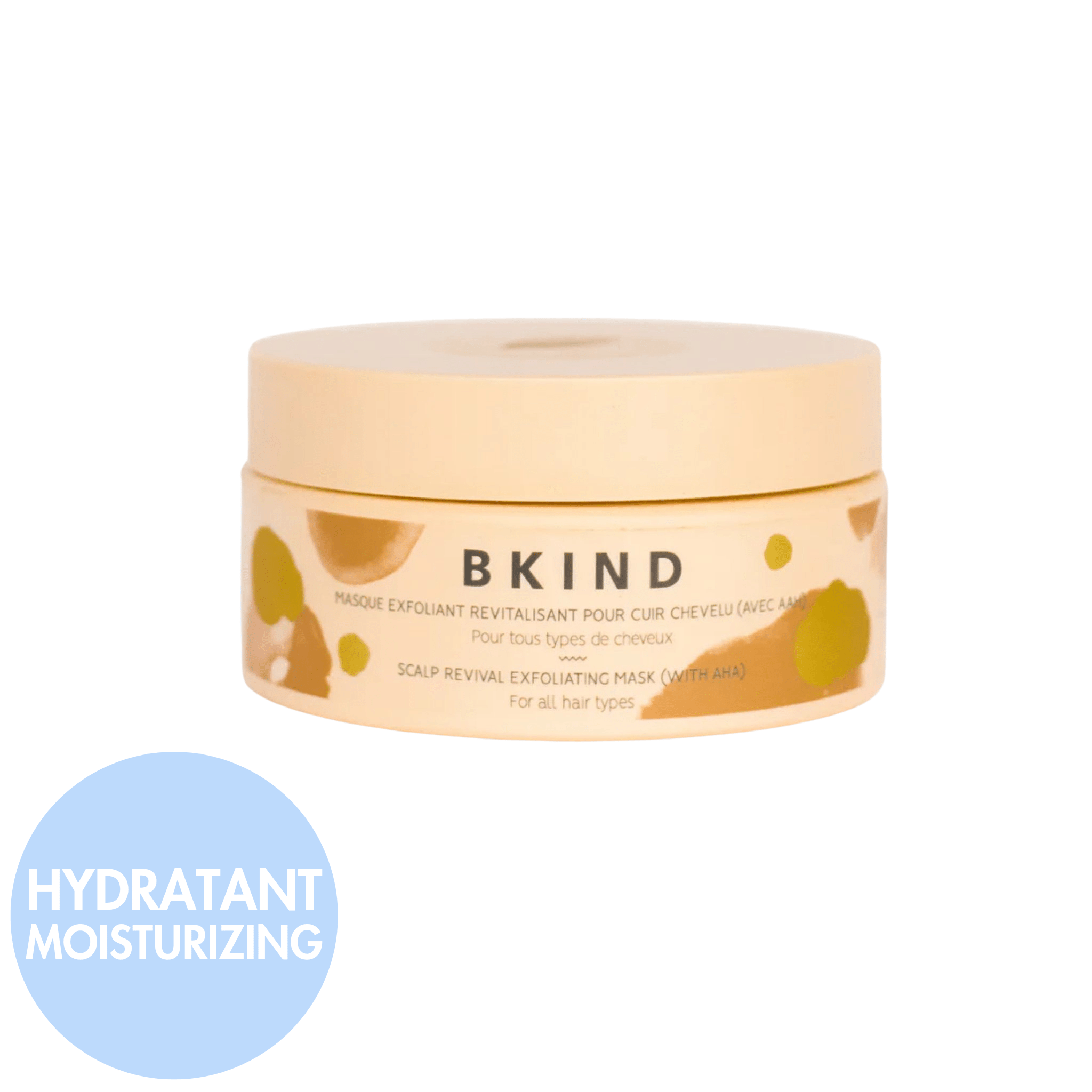 BKIND. Masque Exfoliant Revitalisant pour Cuir Chevelu Avec AHA - 200 ml - Concept C. Shop